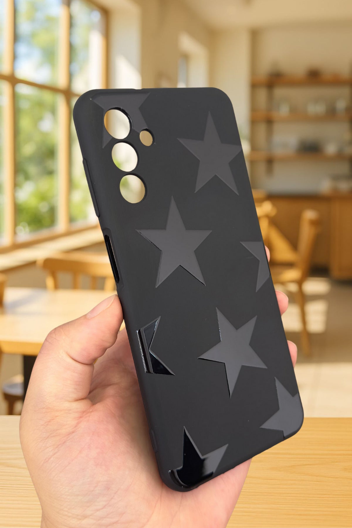 Samsung Galaxy A54 Uyumlu STAR Silikon Darbe Emici Klasik Korumalı Rubber Kılıf