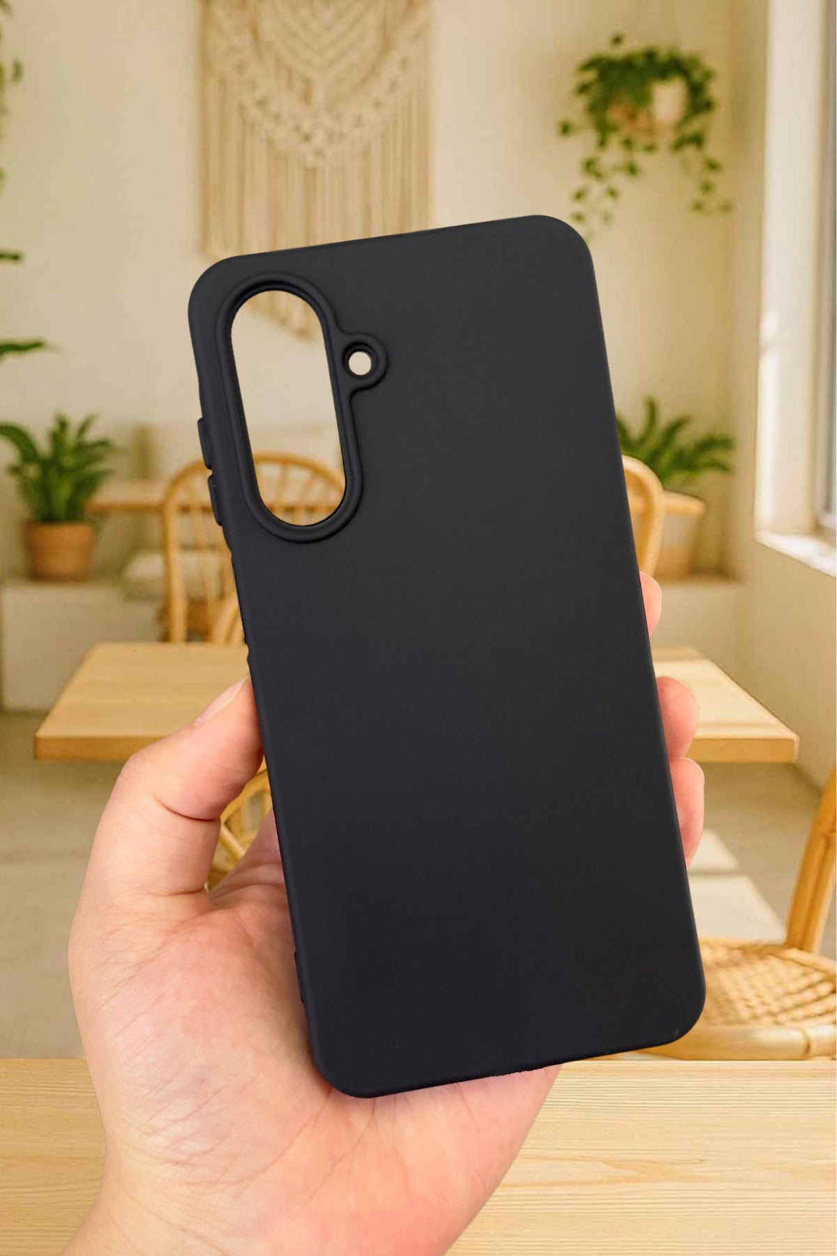 Samsung Galaxy A56 Silikon Darbe Emici Klasik Korumalı Rubber Kılıf