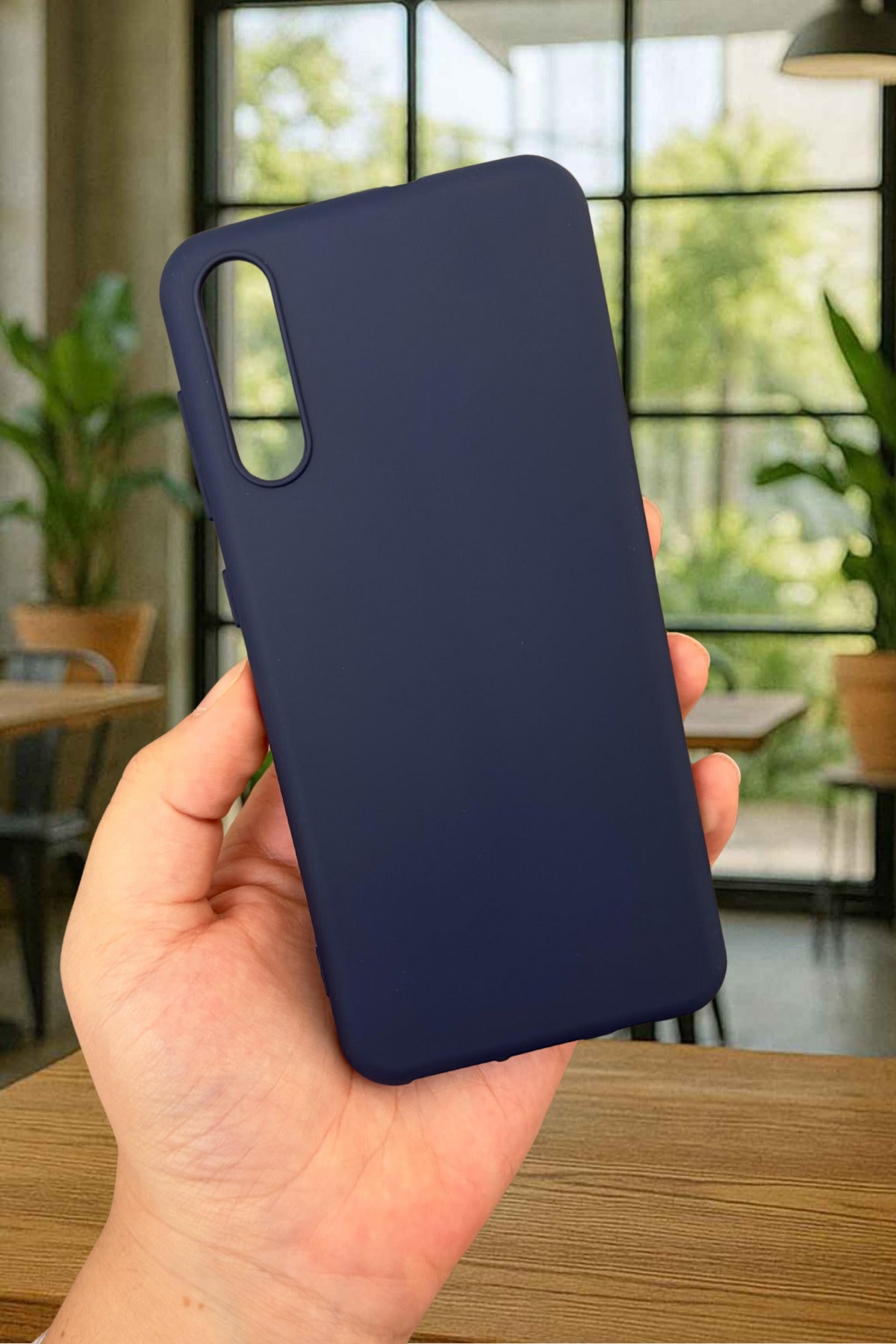 Samsung Galaxy A50 Silikon Darbe Emici Klasik Korumalı Rubber Kılıf