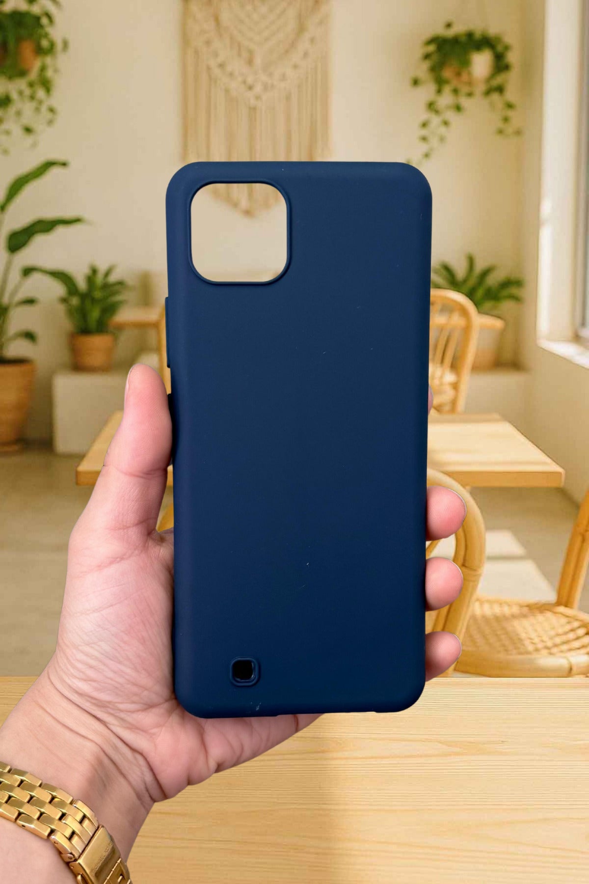 Realme C11 - Silikon Darbe Emici Klasik Korumalı Rubber Kılıf