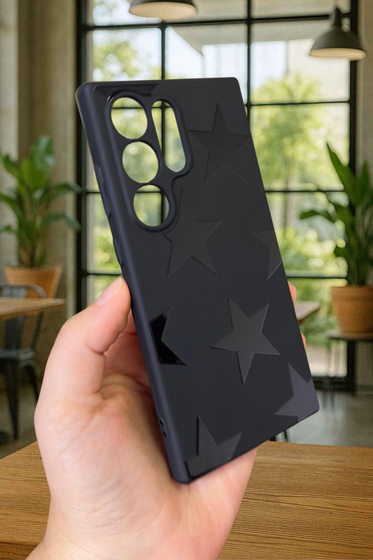 Samsung Galaxy S24 Ultra-STAR Silikon Darbe Emici Klasik Korumalı Rubber Kılıf