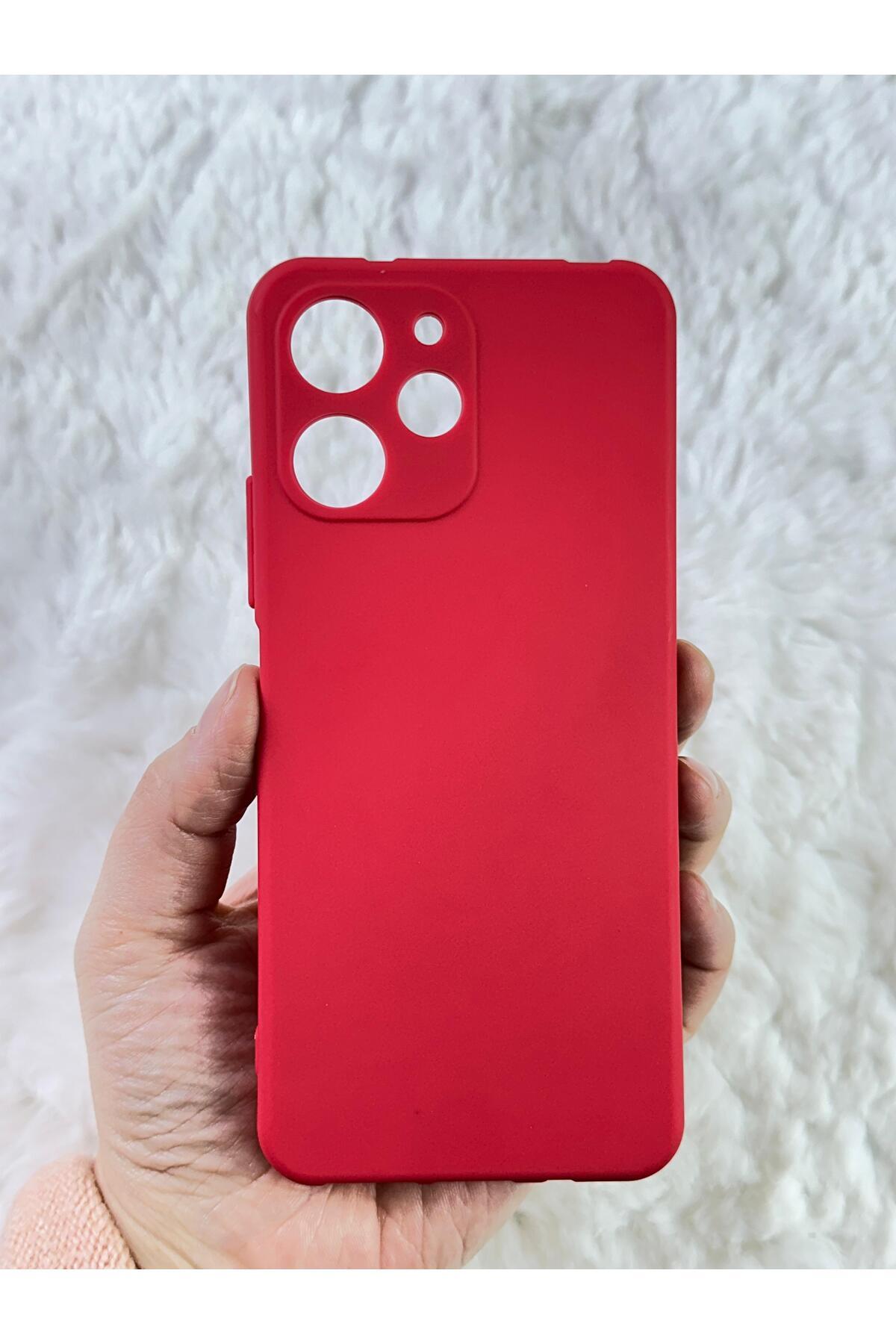 Redmi 12 - Silikon Darbe Emici Klasik Korumalı Rubber Kılıf