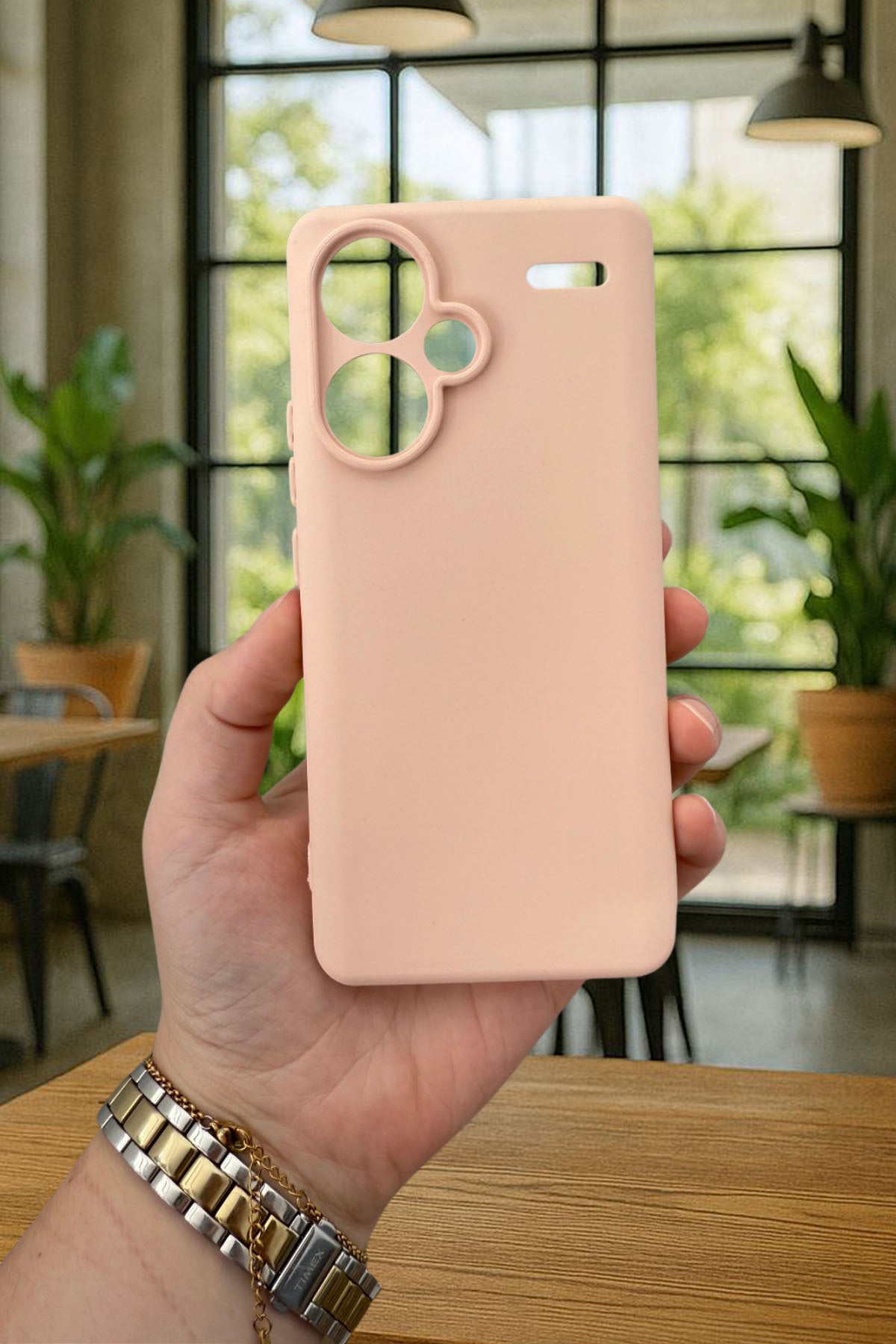 Xiaomi Redmi Note 13 Pro Plus Silikon Darbe Emici Klasik Korumalı Rubber Kılıf