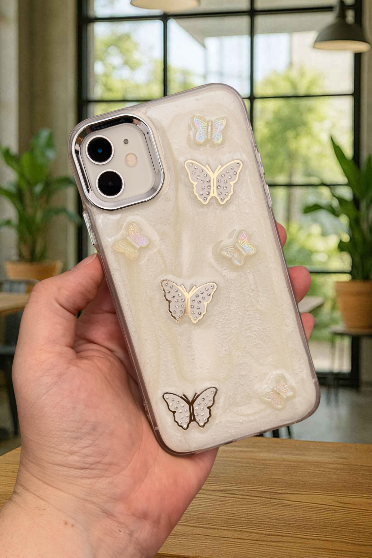 iPhone 12 ve 12 Pro Kamera Çıkıntılı Şık ve Dayanıklı Telefon Kılıfı - Zarif Tasarımlar Moda Kılıf