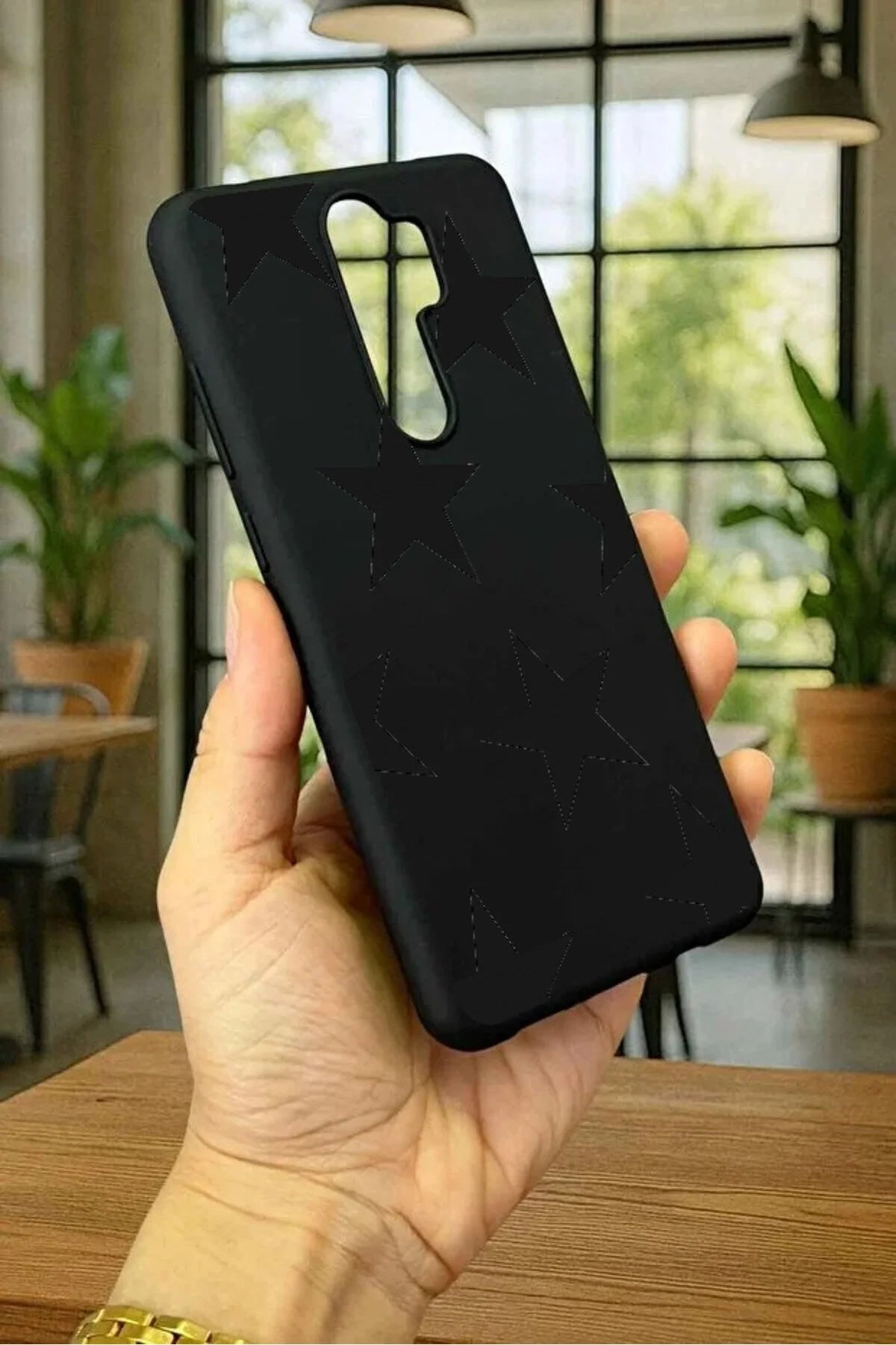 Redmi Note 8 Pro Uyumlu Star Silikon Darbe Emici Klasik Korumalı Rubber Kılıf