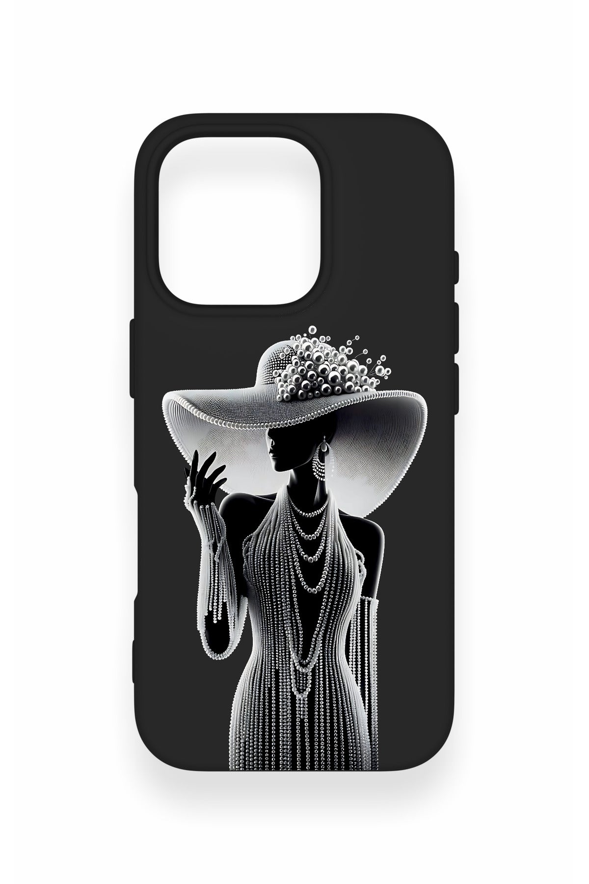 Samsung A52 Uyumlu Lady Desenli Silikon Kılıf