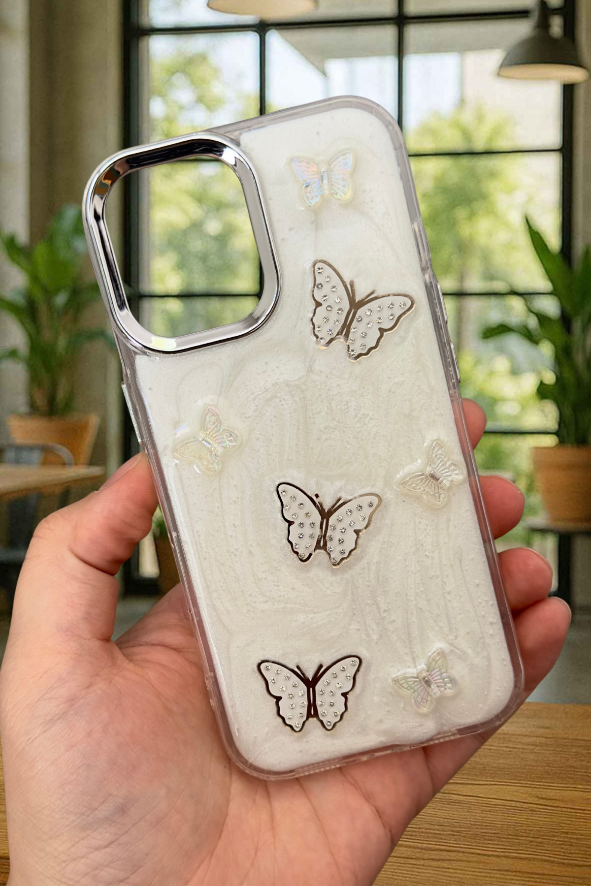 iPhone 16 Kamera Çıkıntılı Şık ve Dayanıklı Telefon Kılıfı - Zarif Tasarımlar Moda Kılıf