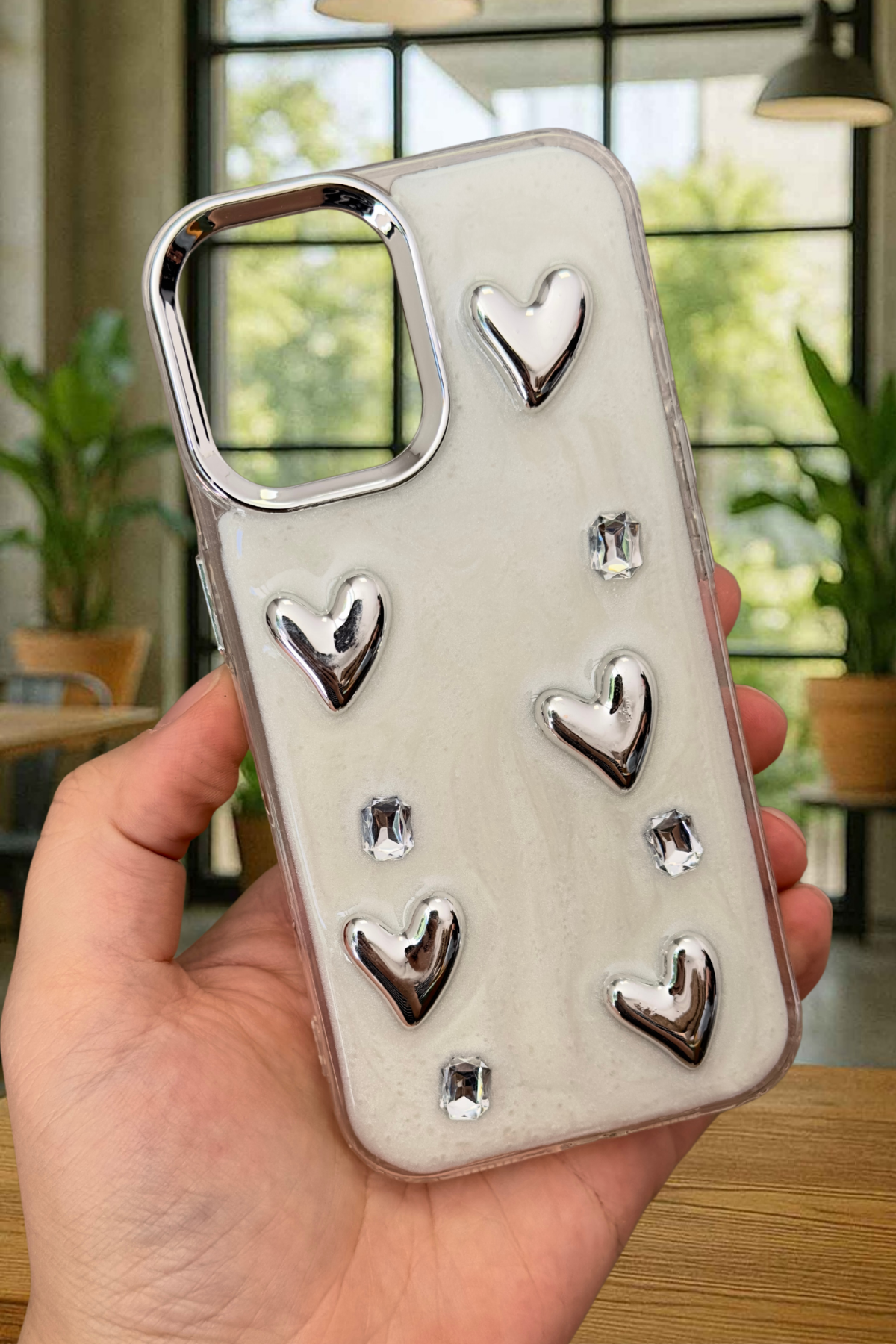 iPhone 16 Kamera Çıkıntılı Şık ve Dayanıklı Telefon Kılıfı - Zarif Tasarımlar Moda Kılıf