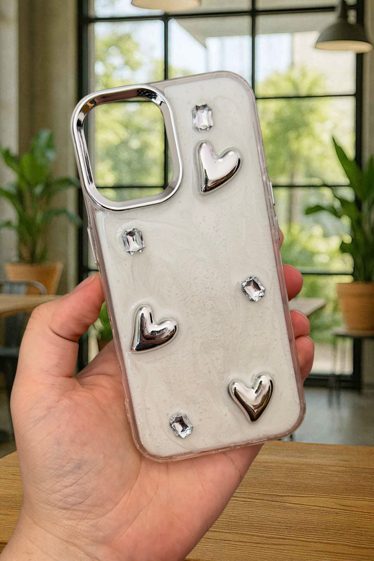 iPhone 16 Kamera Çıkıntılı Şık ve Dayanıklı Telefon Kılıfı - Zarif Tasarımlar Moda Kılıf