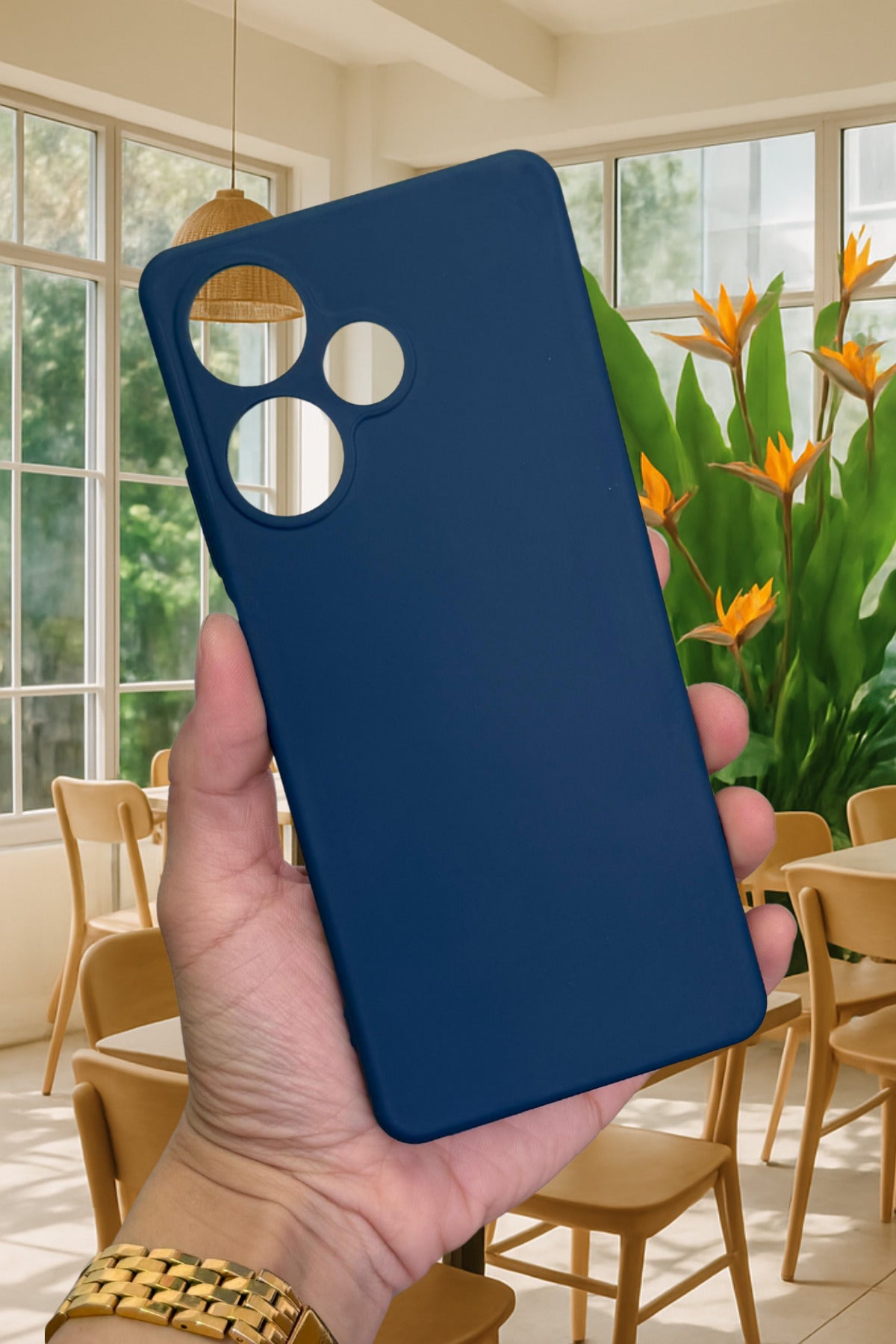 İNFİNİX HOT 30İ Uyumlu Silikon Darbe Emici Klasik Korumalı Rubber Kılıf