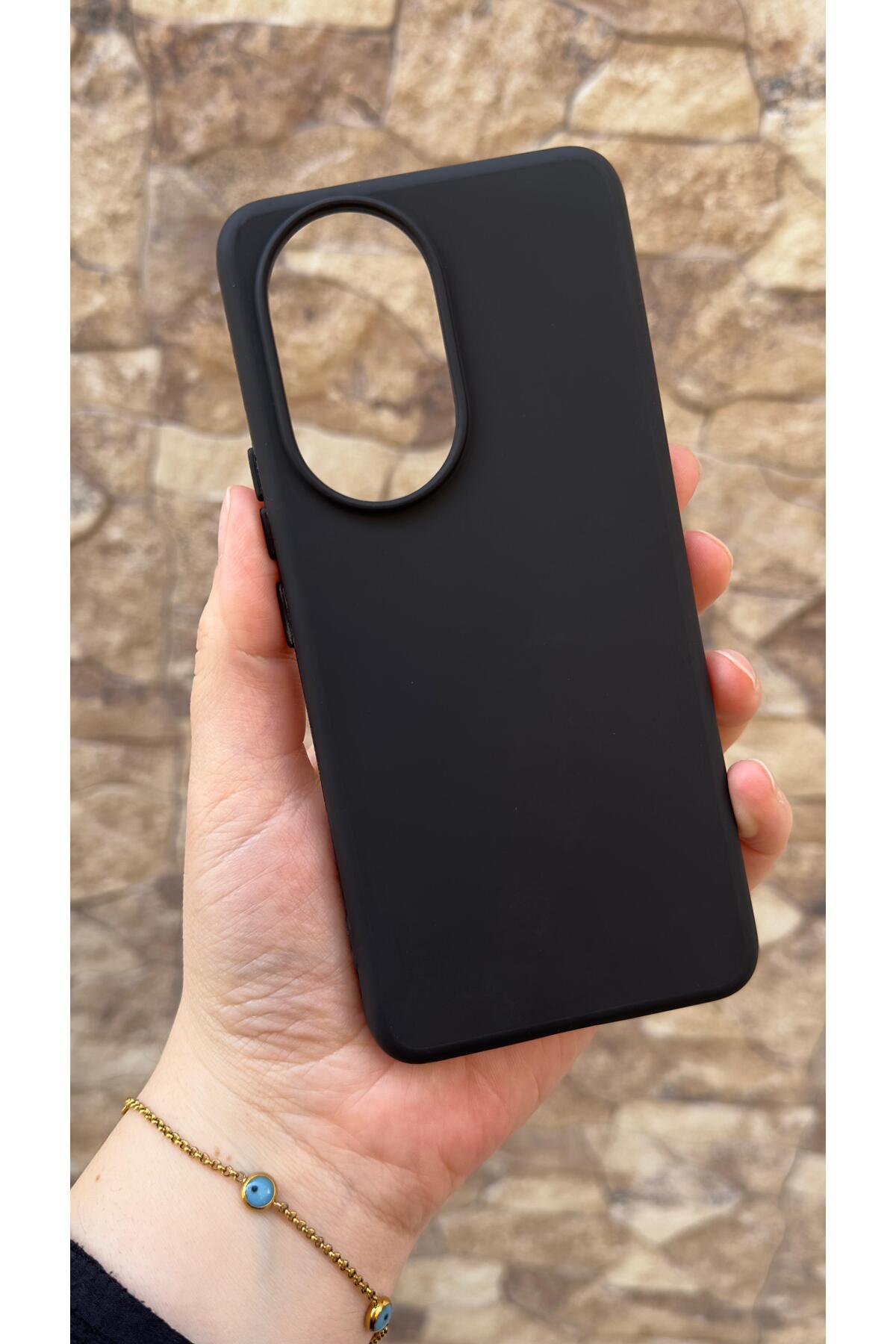 HONOR 200 PRO 5G Uyumlu Silikon Darbe Emici Klasik Korumalı Rubber Kılıf