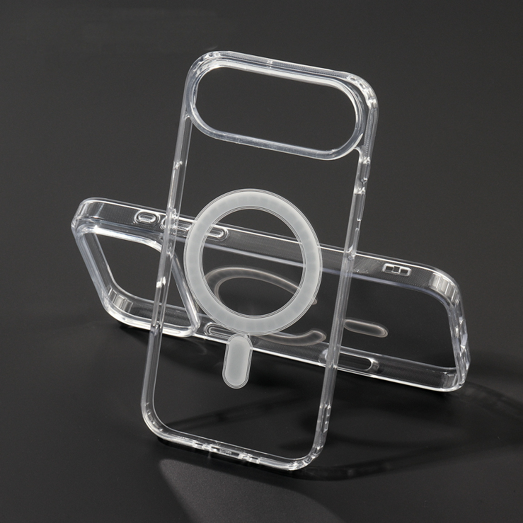 iPhone 17 Air ile Uyumlu MagSafe Uyumlu Şeffaf Telefon Kılıfı – Ultra İnce, Darbe Koruma, Hızlı Şarj Desteği