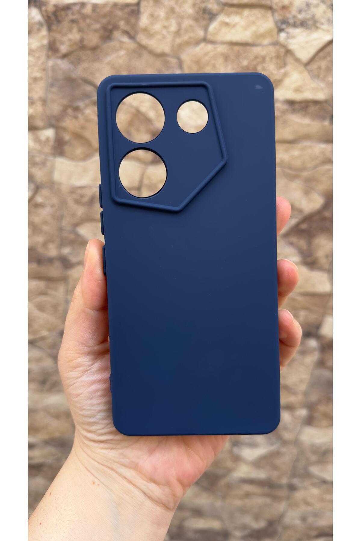 Tecno Camon 20 Pro 5G Uyumlu Silikon Darbe Emici Klasik Korumalı Rubber Kılıf