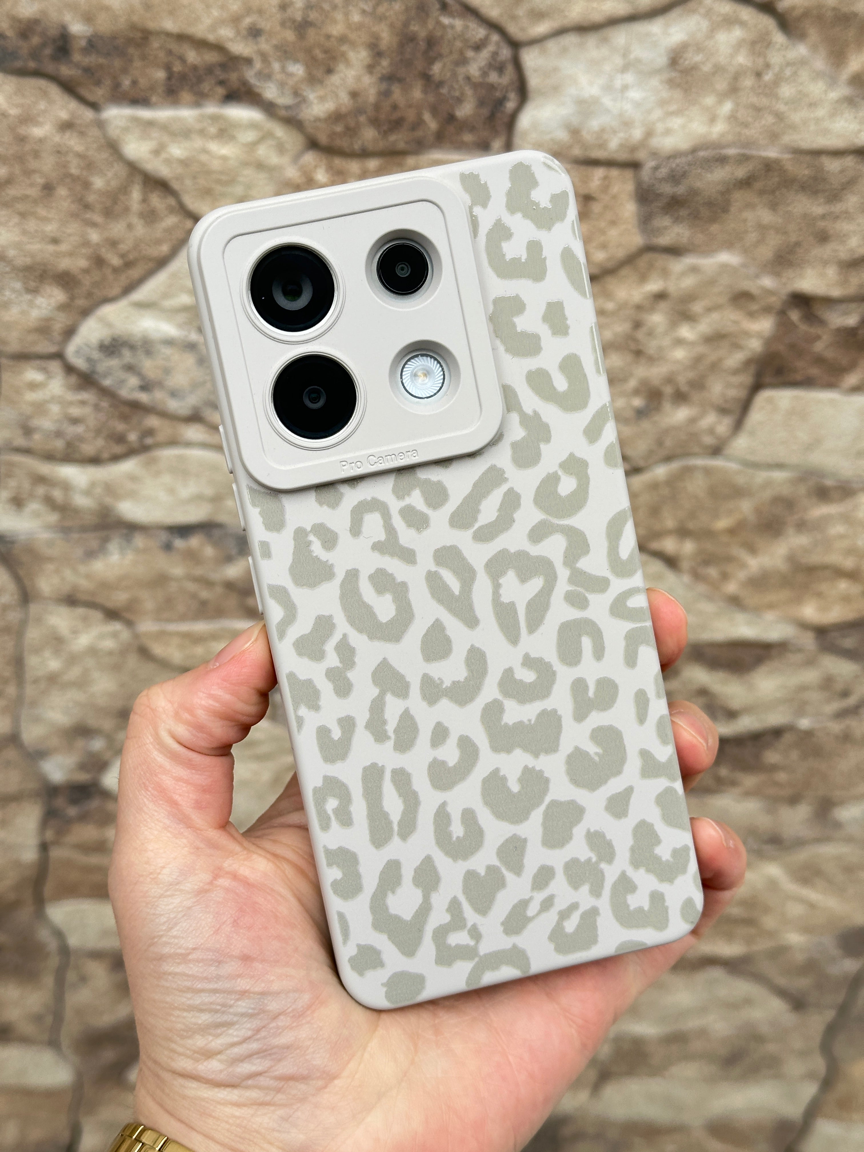 Redmi Note 13 Pro 4G Renkli Leopar Desenli İçi Kadife Lansman Leo Kılıf