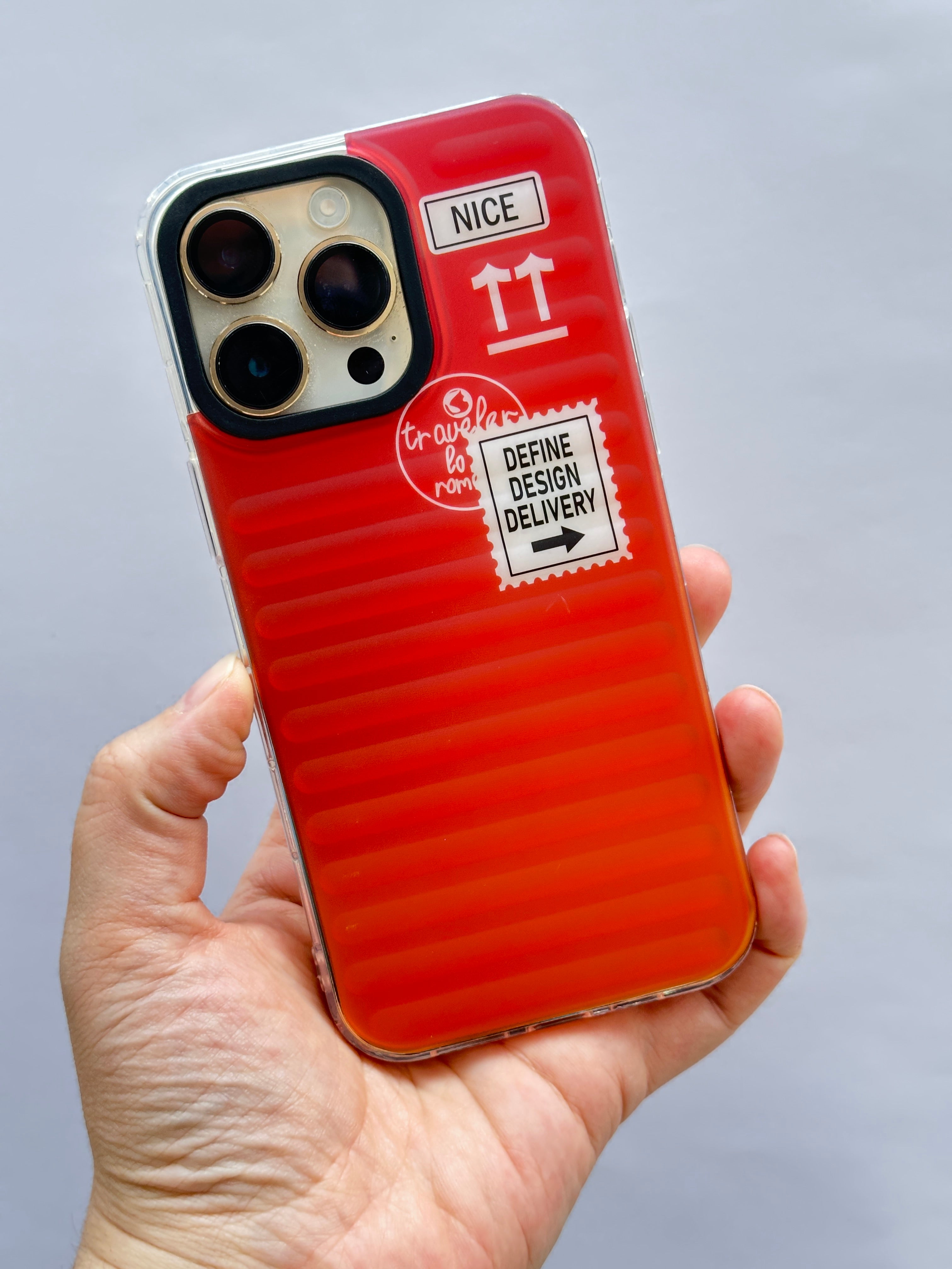 iPhone 14 Pro Max Hologramlı Renk Değiştiren Kamera Çıkıntılı Trend Marka Tasarım New Design Kılıf