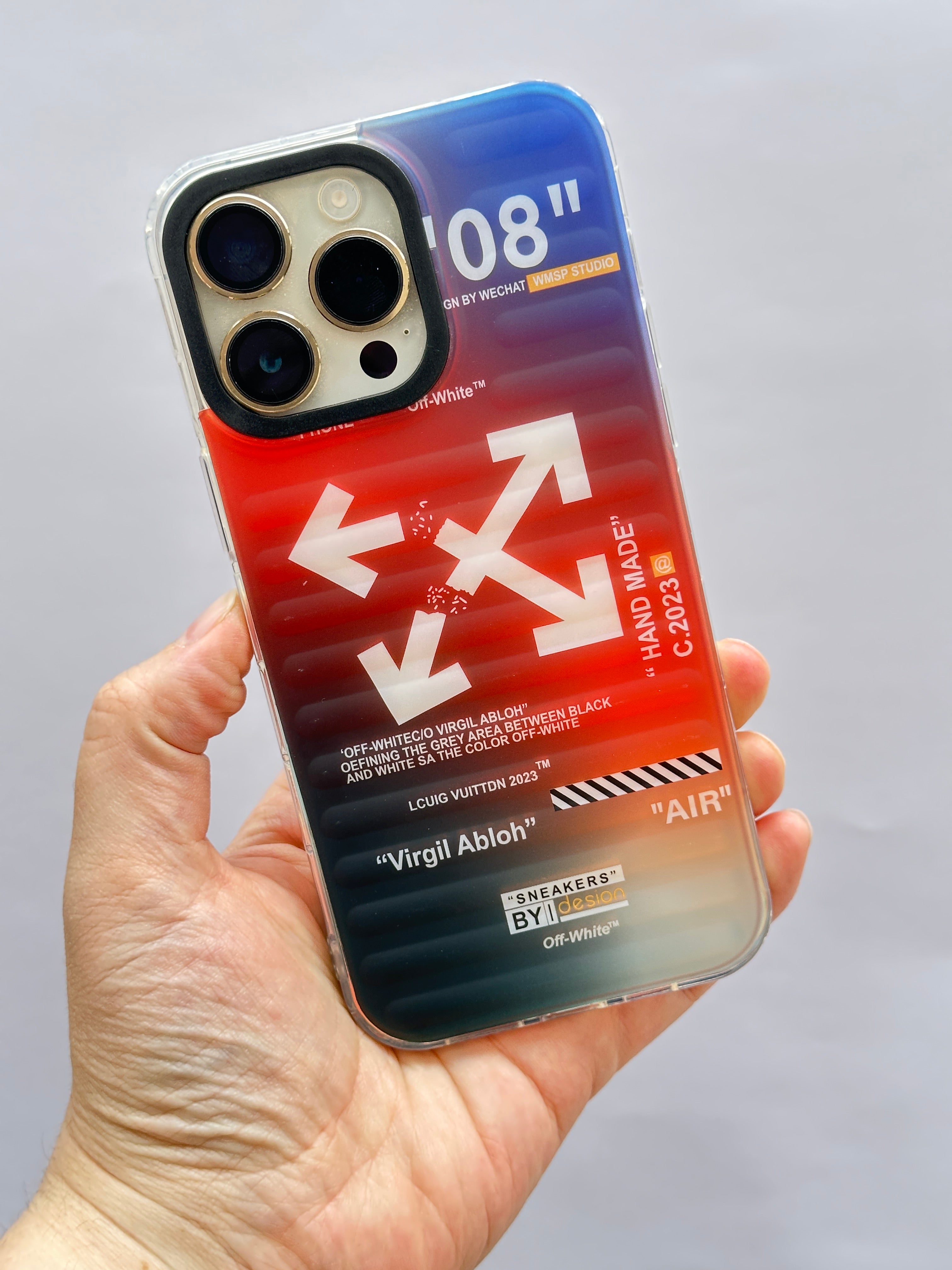 iPhone 14 Pro Max Hologramlı Renk Değiştiren Kamera Çıkıntılı Trend Marka Tasarım New Design Kılıf