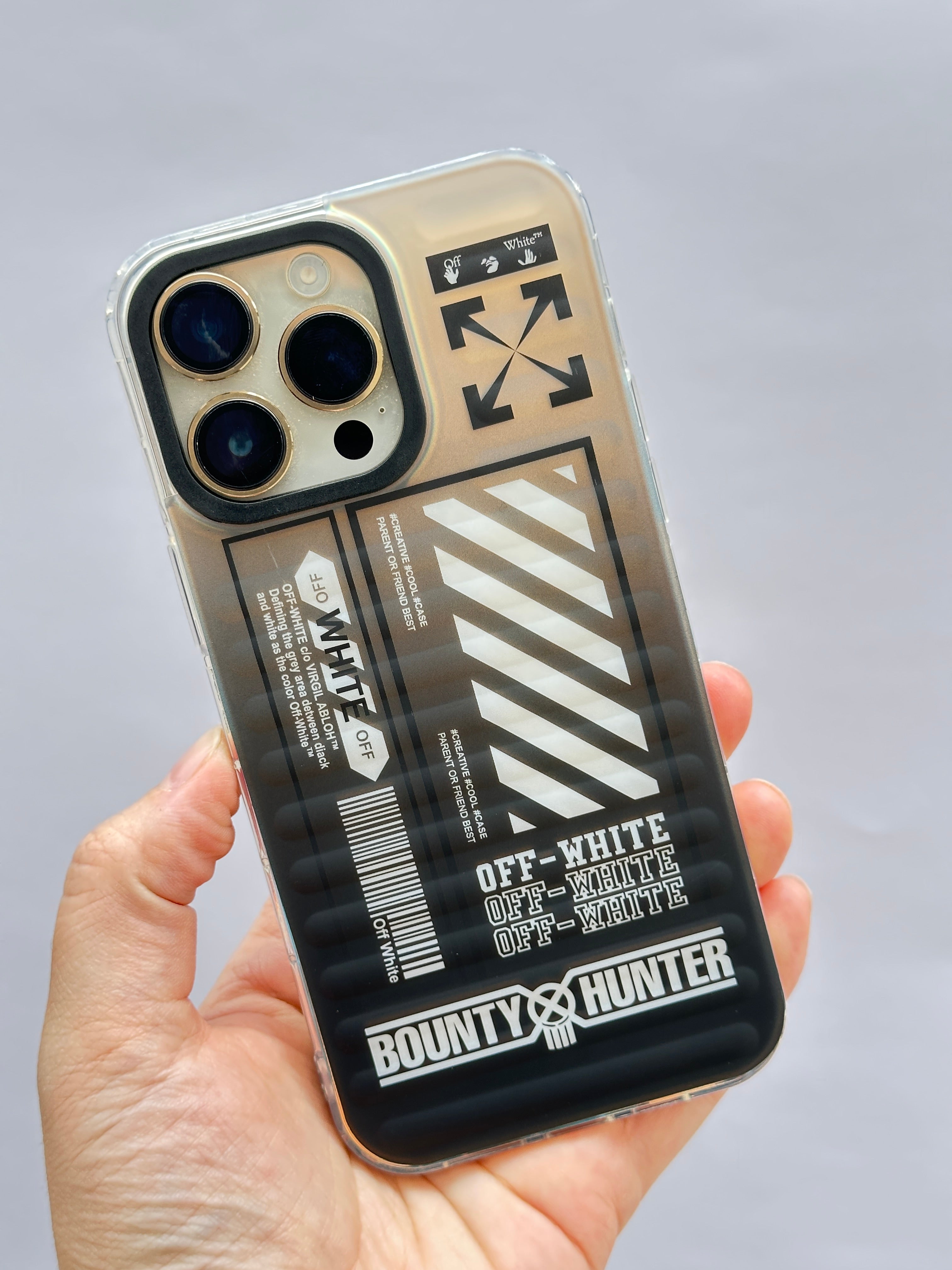 iPhone 14 Pro Max Hologramlı Renk Değiştiren Kamera Çıkıntılı Trend Marka Tasarım New Design Kılıf