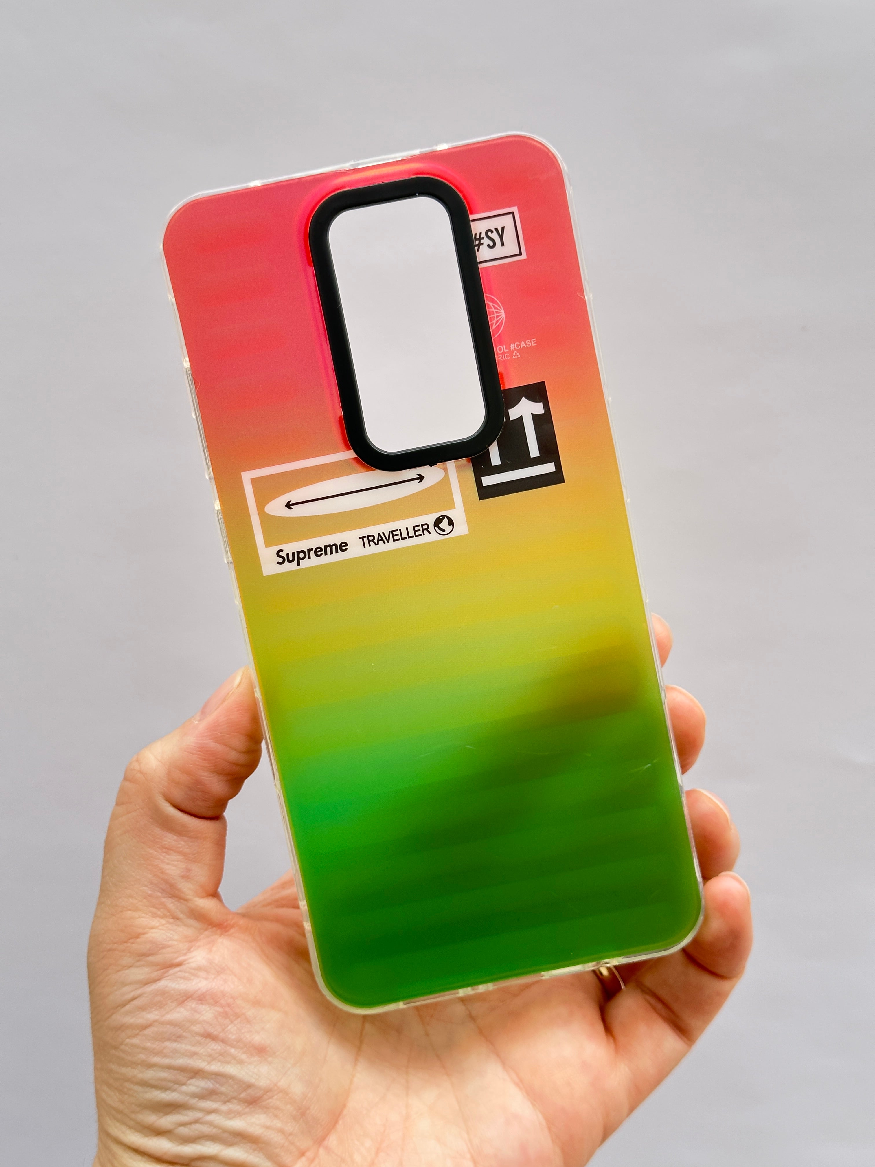 Xiaomi Redmi Note 8 Pro Hologramlı Renk Değiştiren Kamera Çıkıntılı Trend Marka Tasarım New Design Kılıf