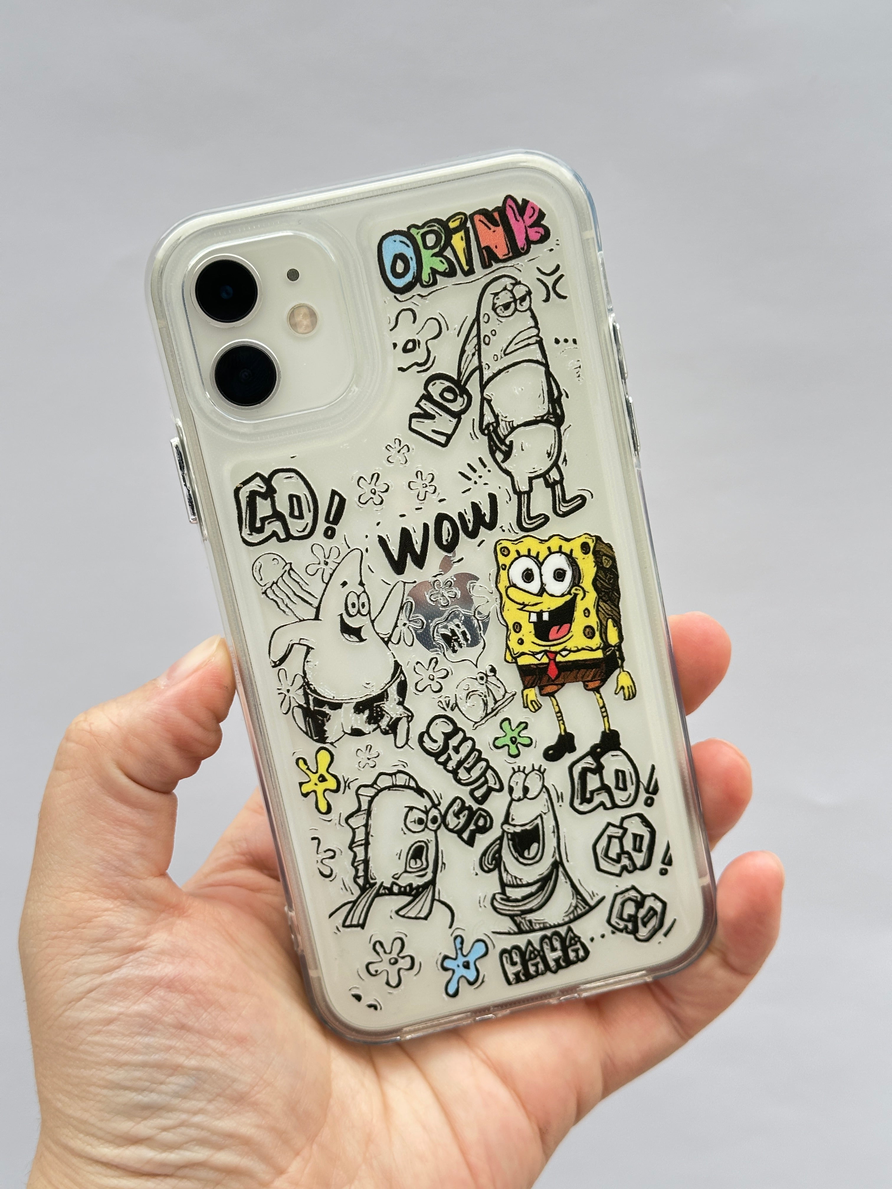 iPhone 11 Bikini Bottom Temalı Sünger Bob Temalı Kılıf
