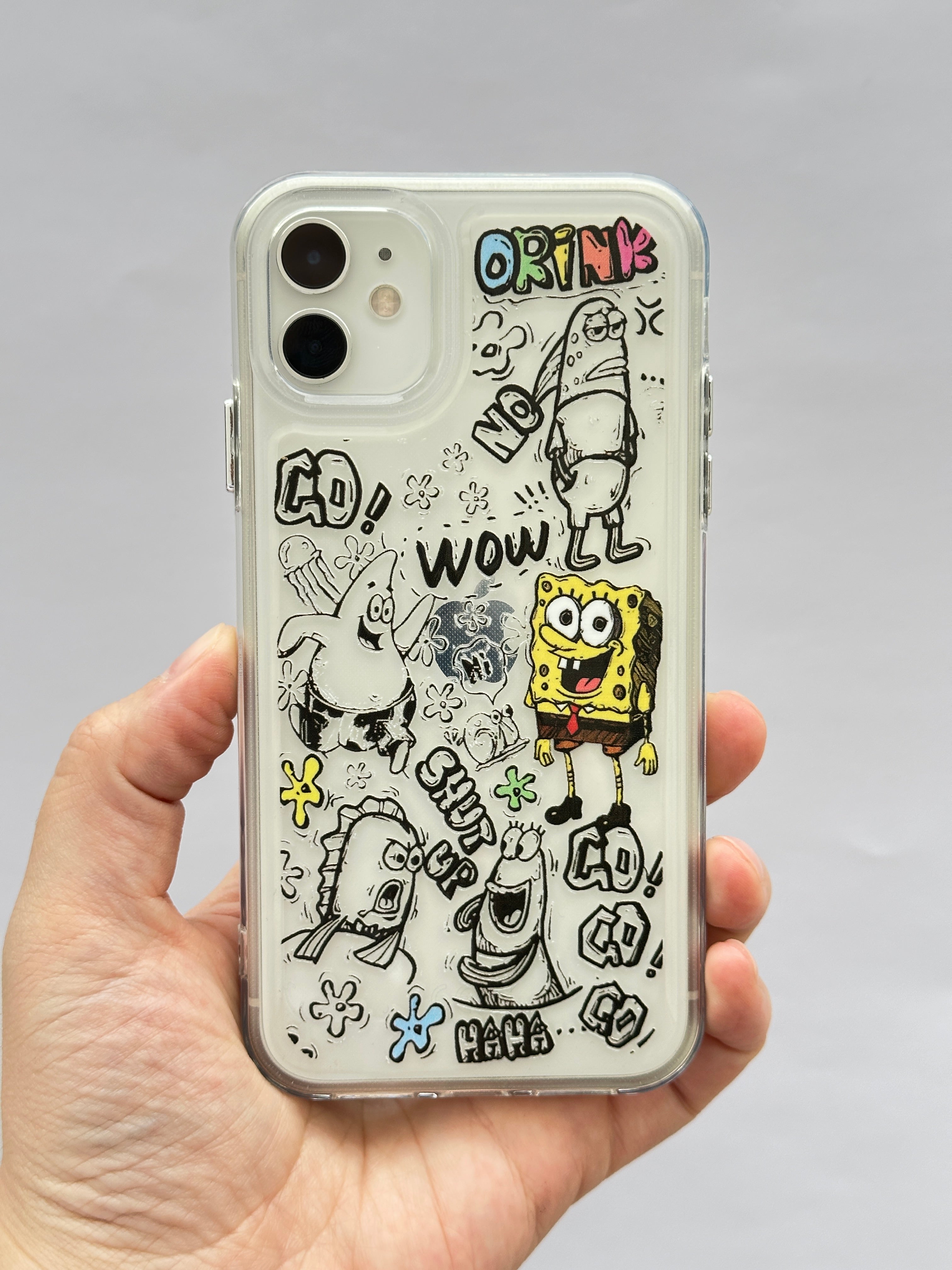 iPhone 11 Bikini Bottom Temalı Sünger Bob Temalı Kılıf