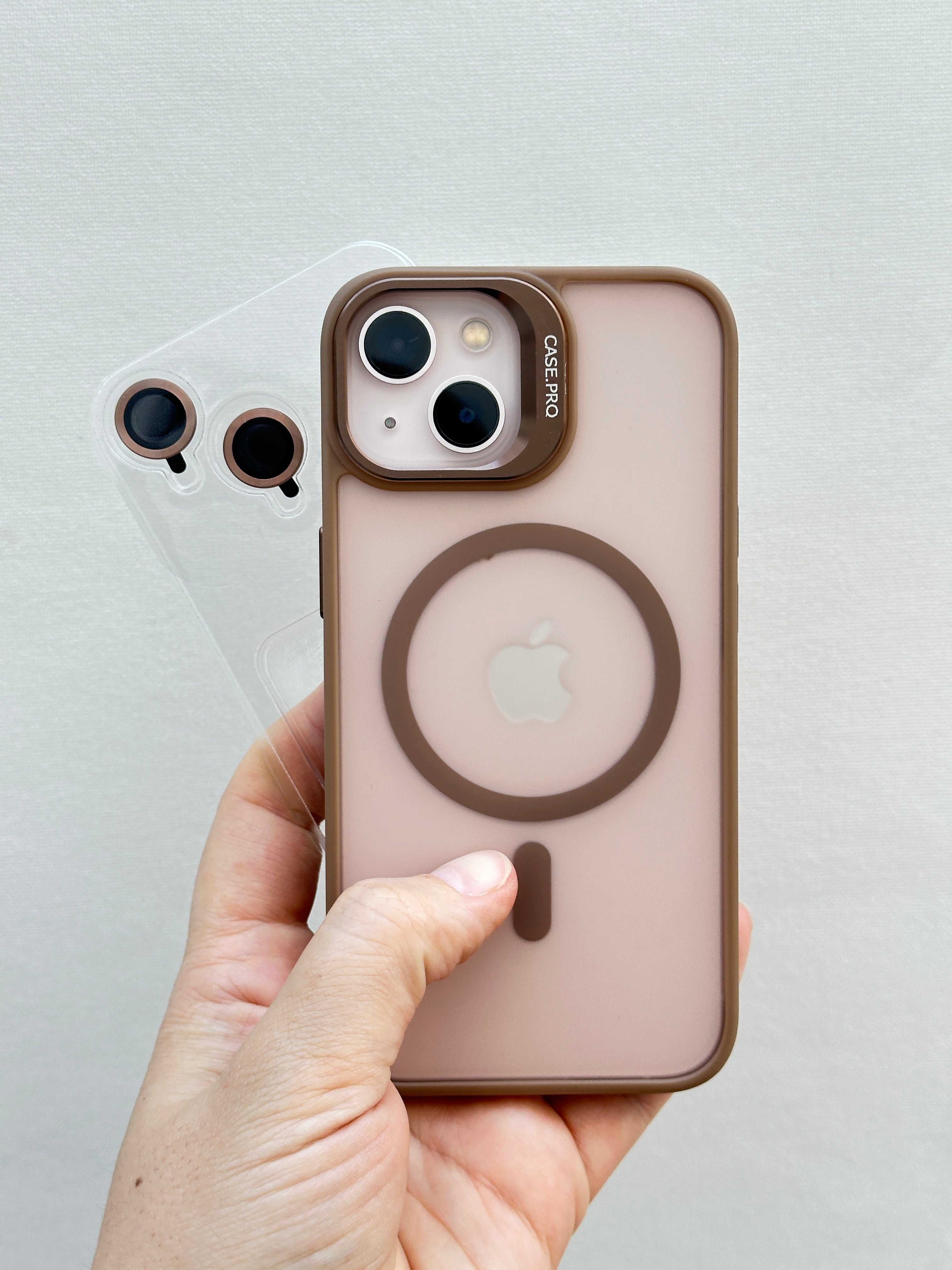 iPhone 13 Lens Koruyucu Hediyeli Magsafe Özellikli Stand Olabilen Wonder Kılıf