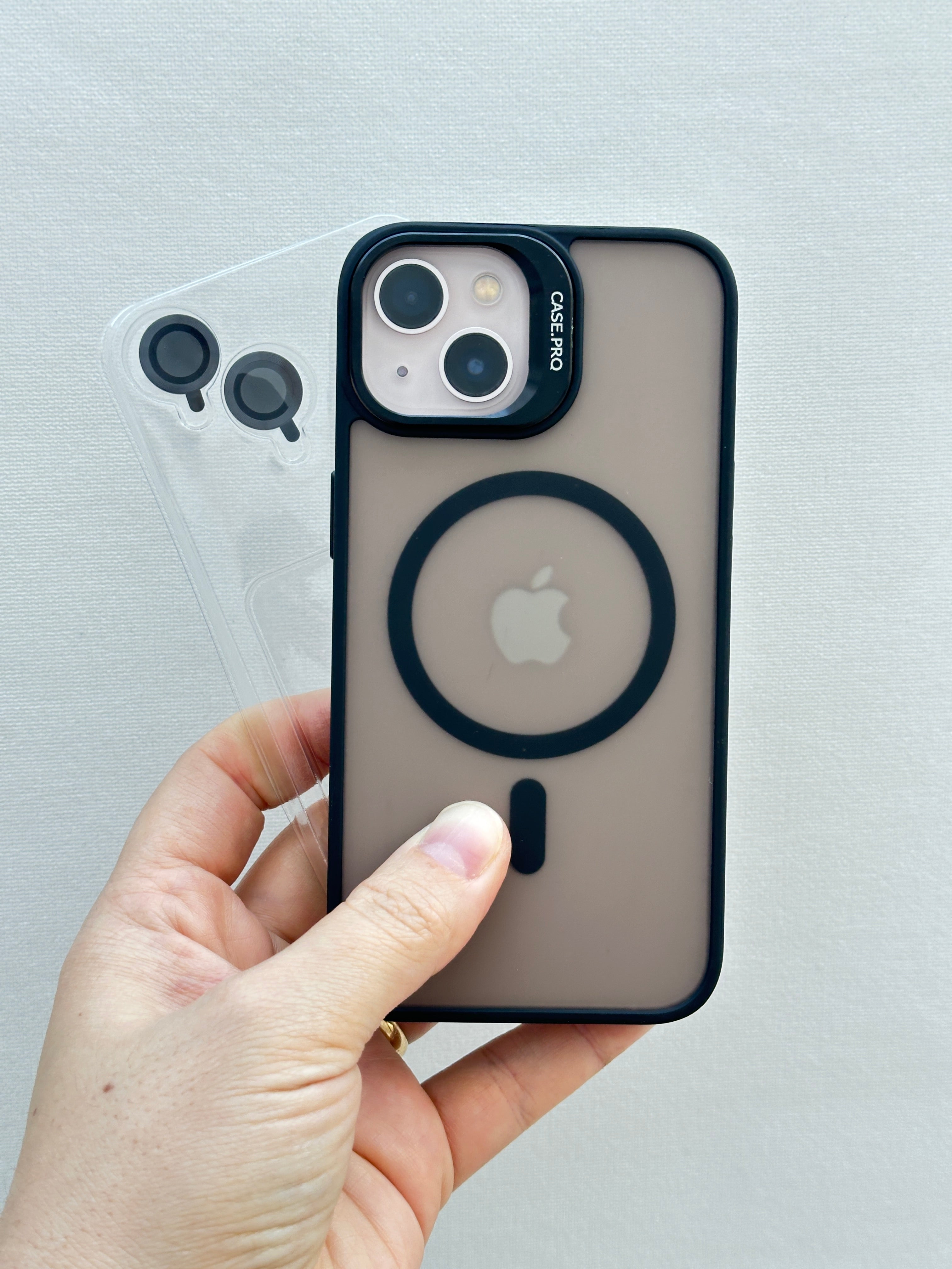 iPhone 13 Lens Koruyucu Hediyeli Magsafe Özellikli Stand Olabilen Wonder Kılıf