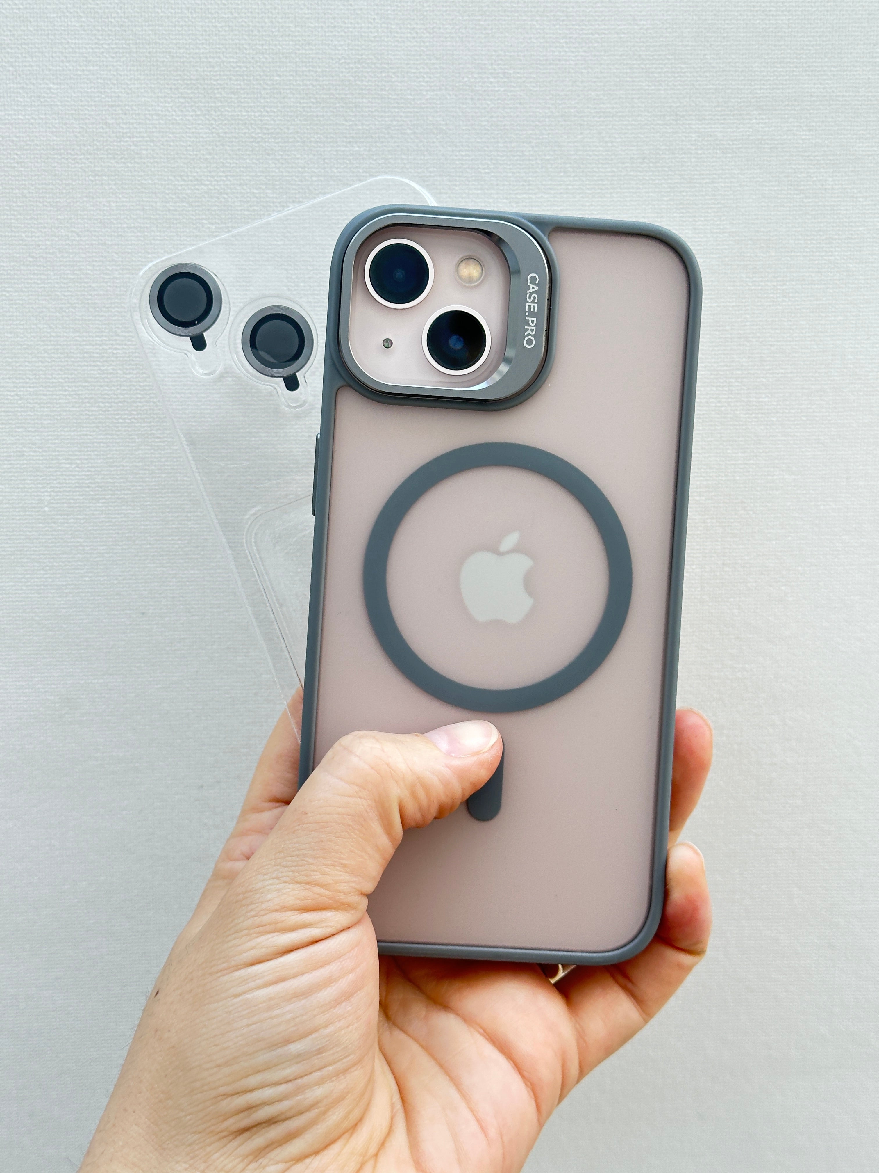 iPhone 13 Lens Koruyucu Hediyeli Magsafe Özellikli Stand Olabilen Wonder Kılıf