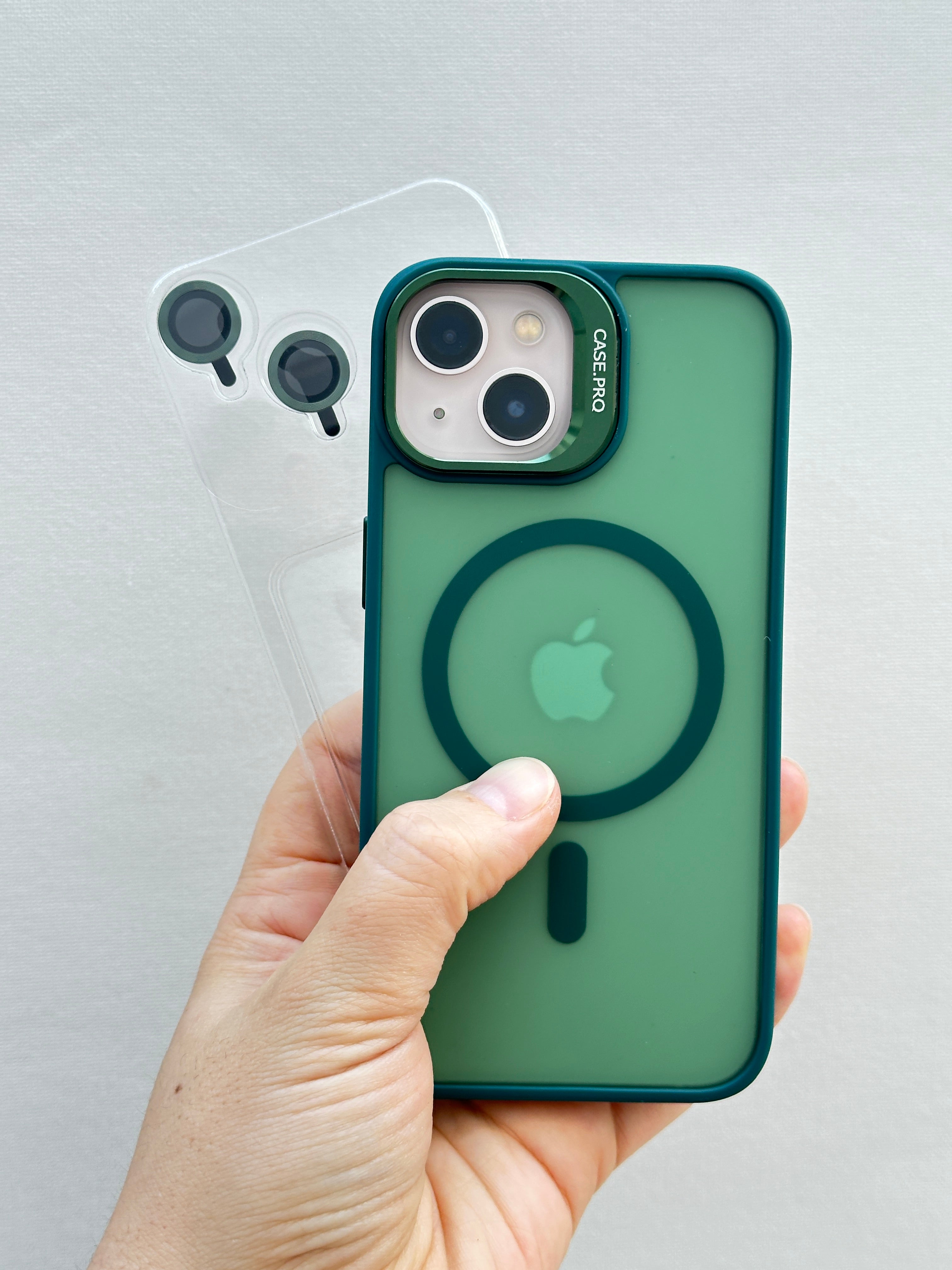 iPhone 13 Lens Koruyucu Hediyeli Magsafe Özellikli Stand Olabilen Wonder Kılıf