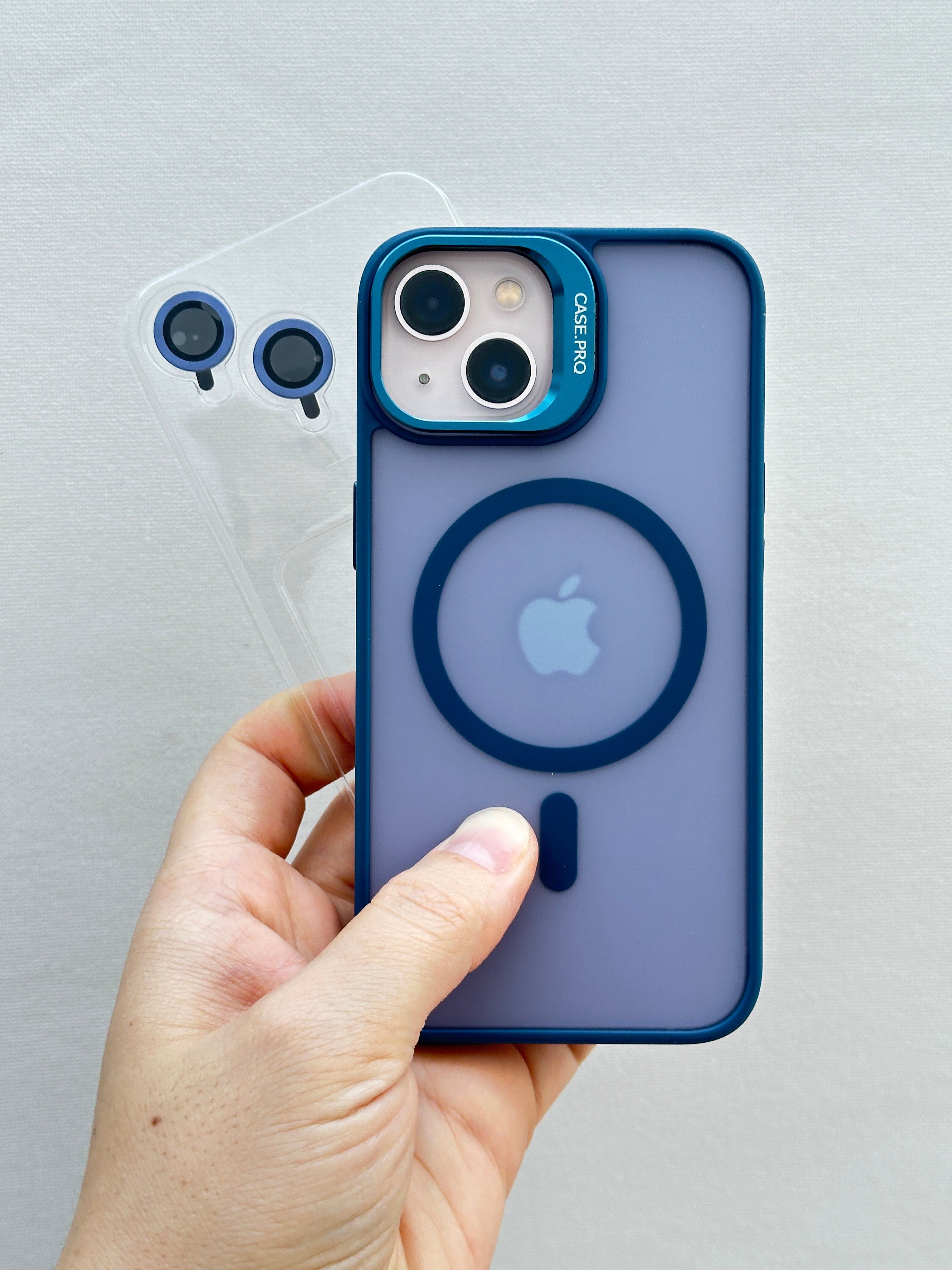 iPhone 13 Lens Koruyucu Hediyeli Magsafe Özellikli Stand Olabilen Wonder Kılıf