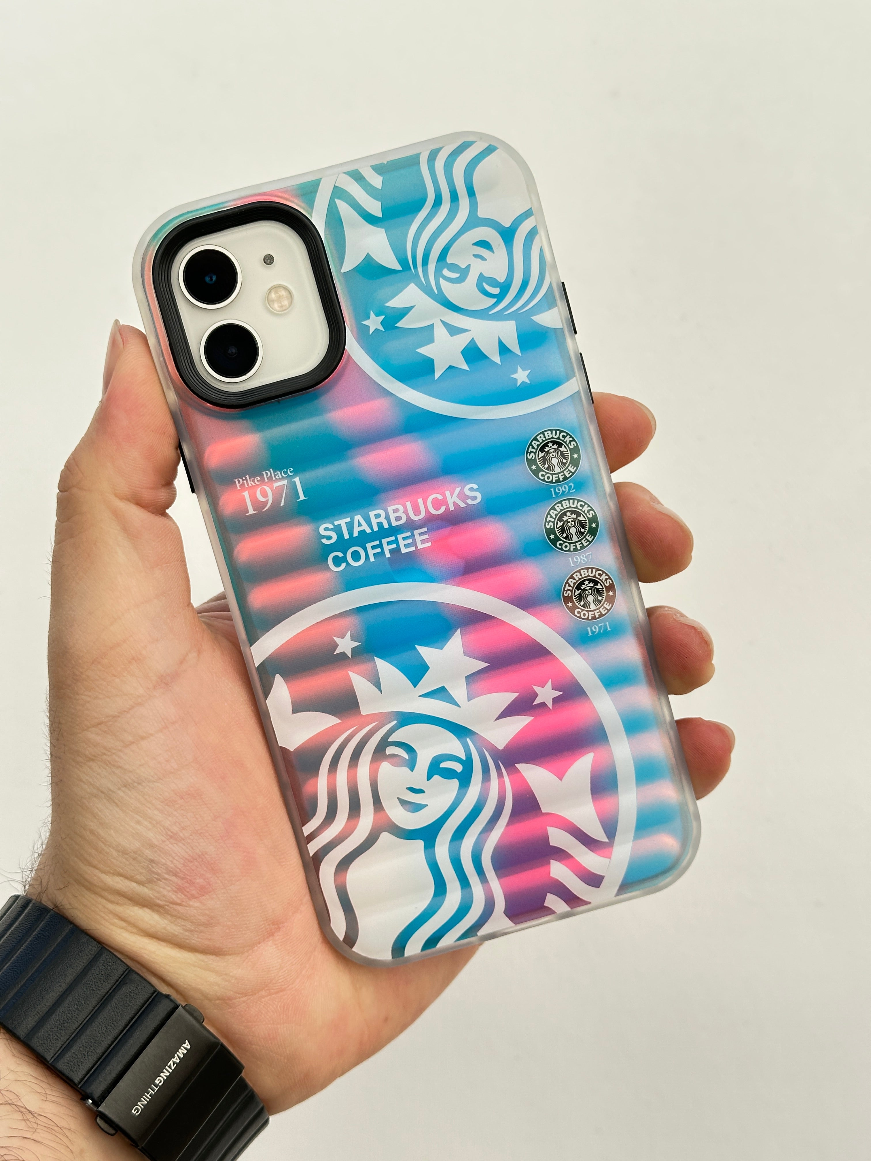 iPhone 11 Hava Boşluklu Darbe Emici Özellikli Hologramlı Renk Değiştiren Kılıf