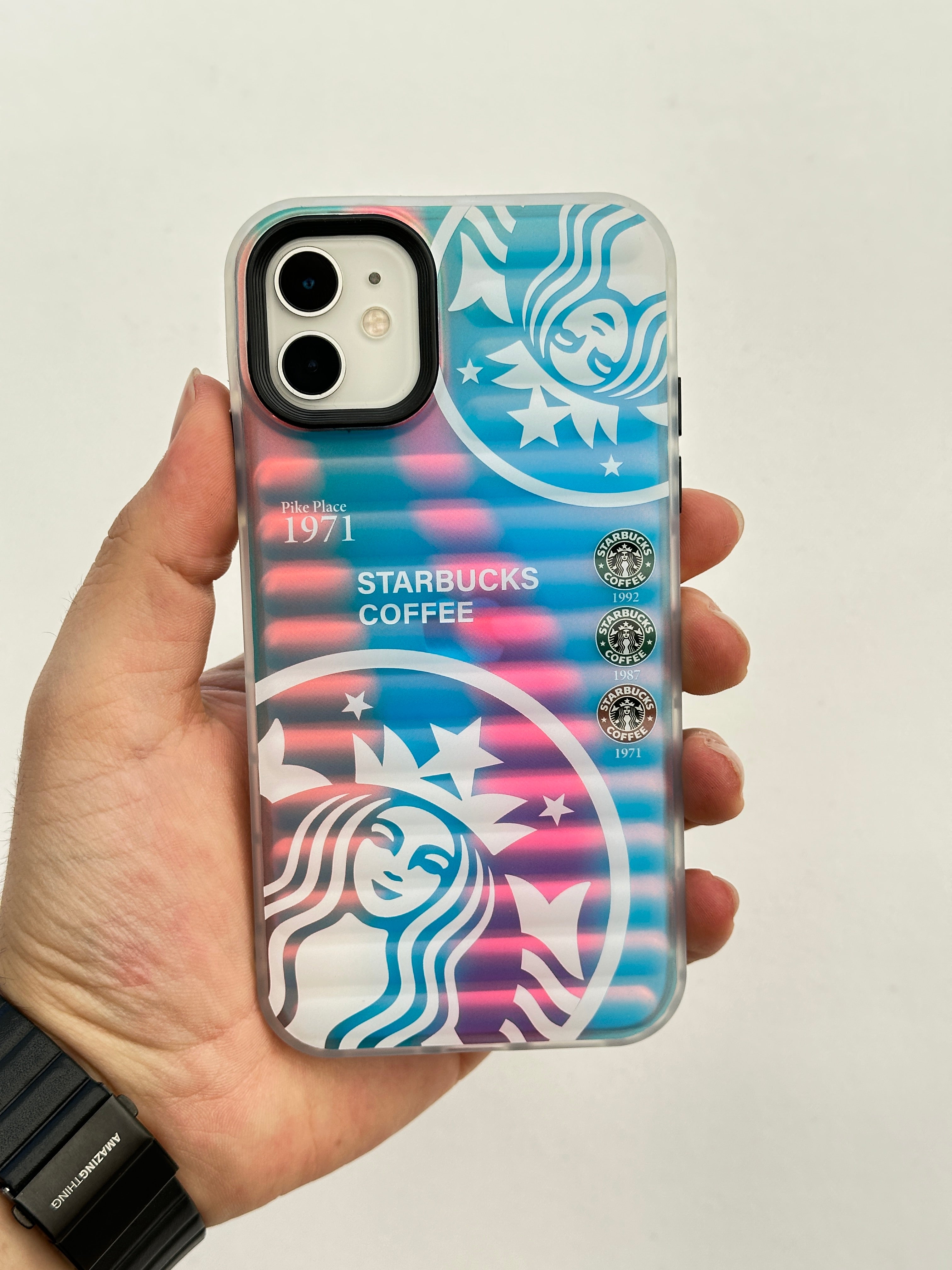 iPhone 11 Hava Boşluklu Darbe Emici Özellikli Hologramlı Renk Değiştiren Kılıf