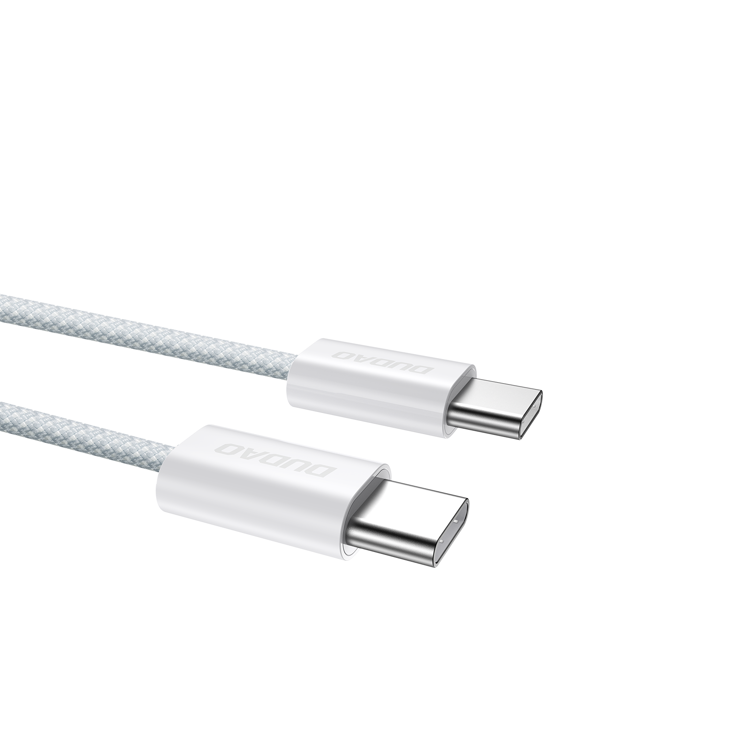 Dudao L6C 60W USB-C to USB-C PD Hızlı Şarj ve Data Kablosu (2 Metre, Örgü)