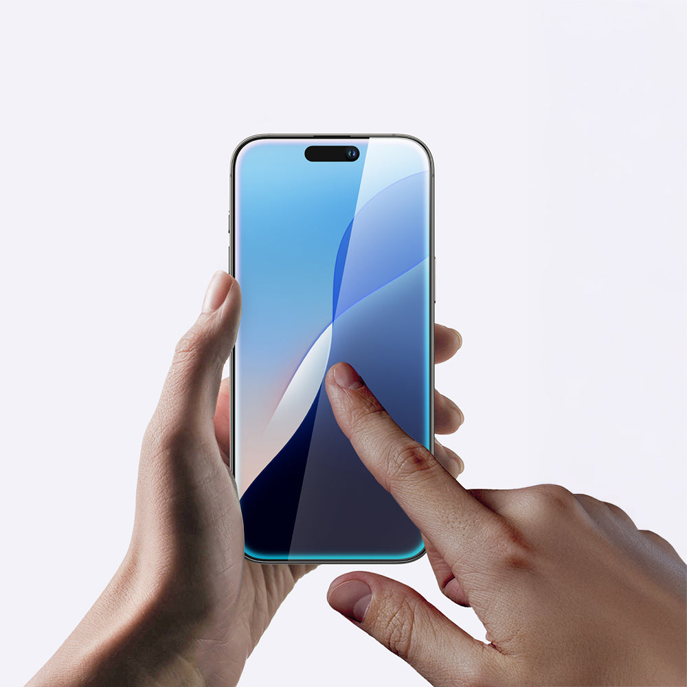 iPhone 16 Amazingthing Radix HD Parlak Görünümlü Temperli Cam Ekran Koruyucu