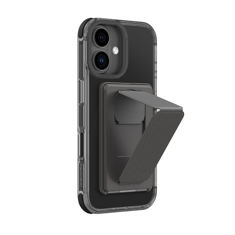 Apple iPhone 16 Plus Kılıf Magsafe Şarj Özellikli Standlı Set Amazingthing Omni Adventure Serisi Kapak