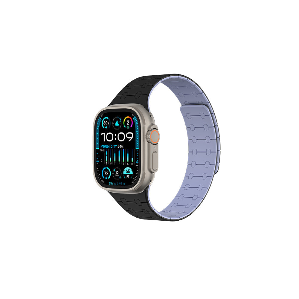 Apple Watch Amazingthing Smoothie Sport Magnetik Tak Çıkar Silikon Strap Kayış