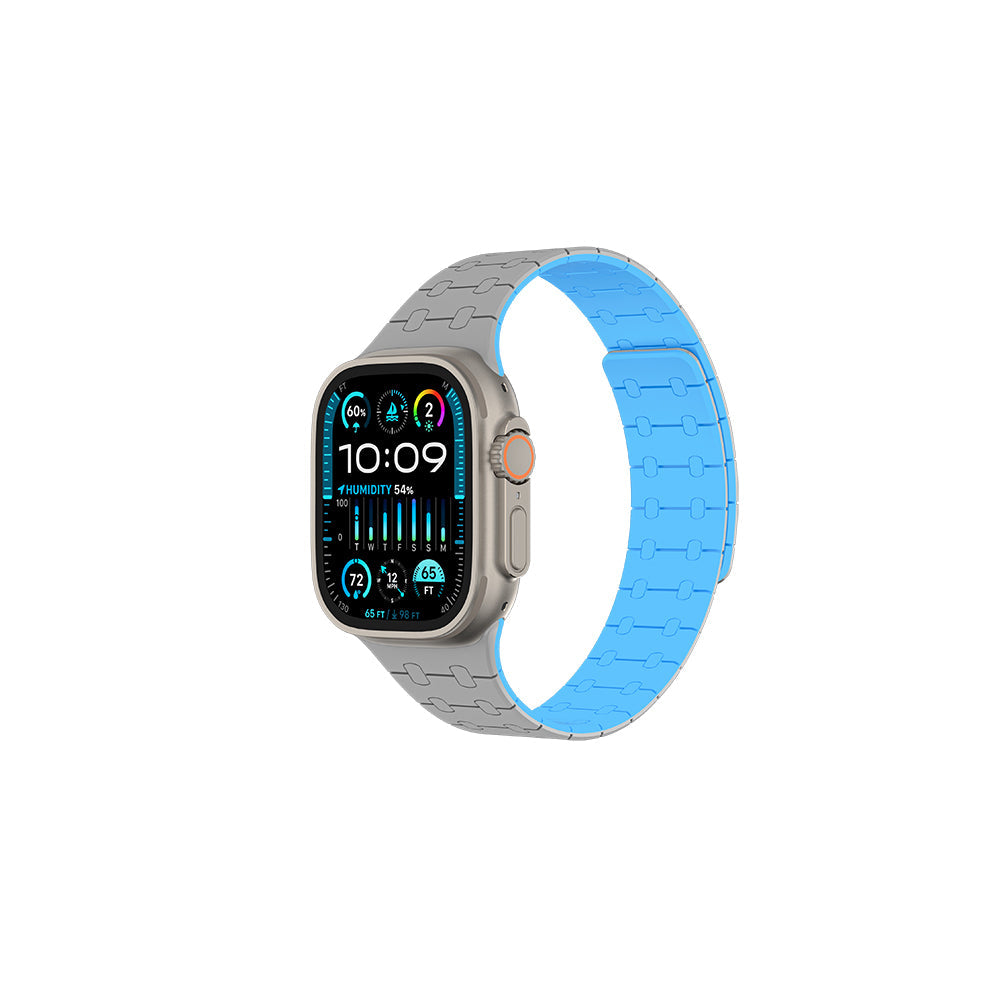 Apple Watch Amazingthing Smoothie Sport Magnetik Tak Çıkar Silikon Strap Kayış