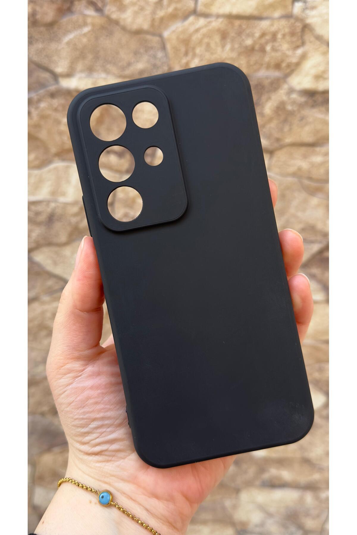 REALME C85 Uyumlu Silikon Darbe Emici Klasik Korumalı Rubber Kılıf