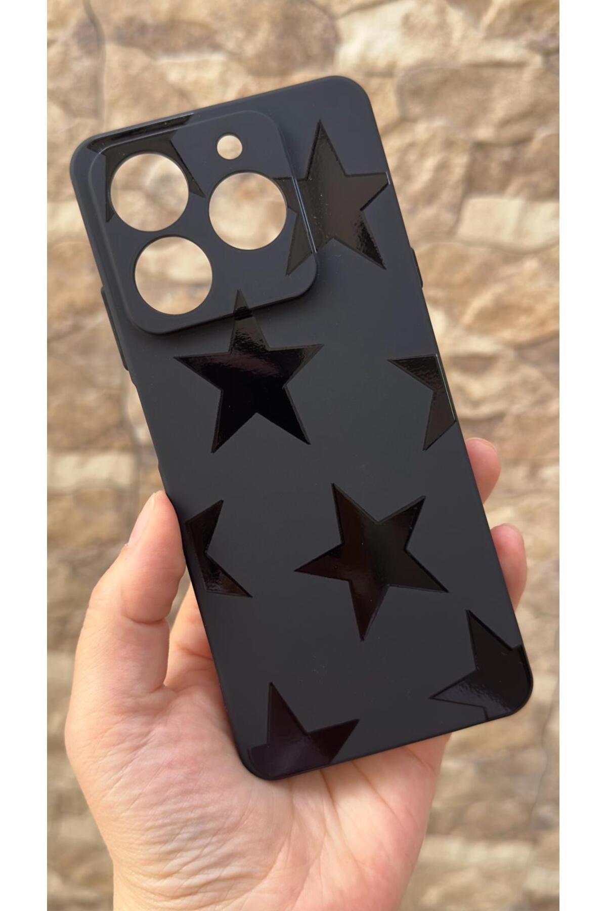 General Mobile Era 50 Uyumlu Star Silikon Darbe Emici Klasik Korumalı Rubber Kılıf