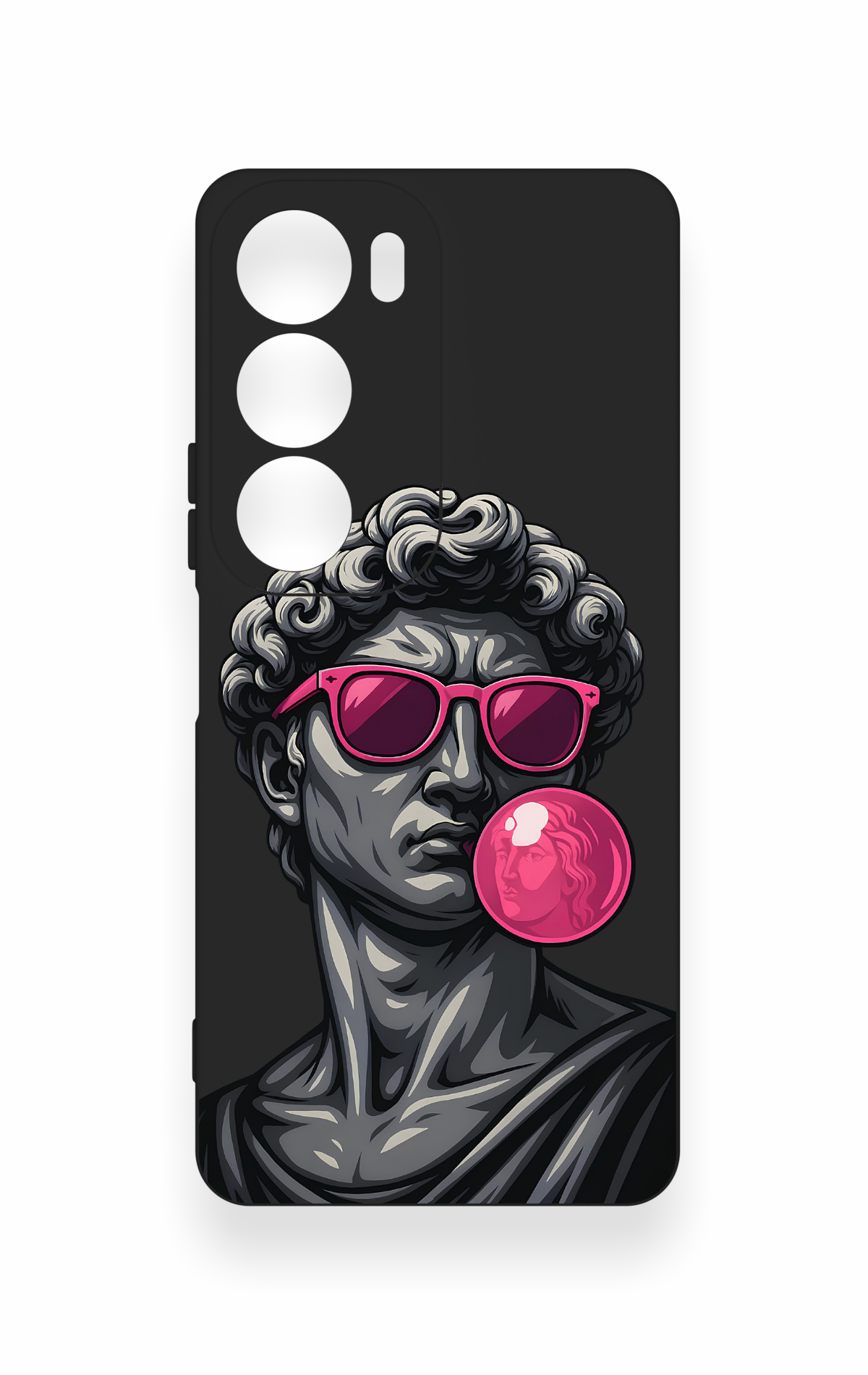 Vivo Y19s Uyumlu Pop David Desenli Silikon Kılıf