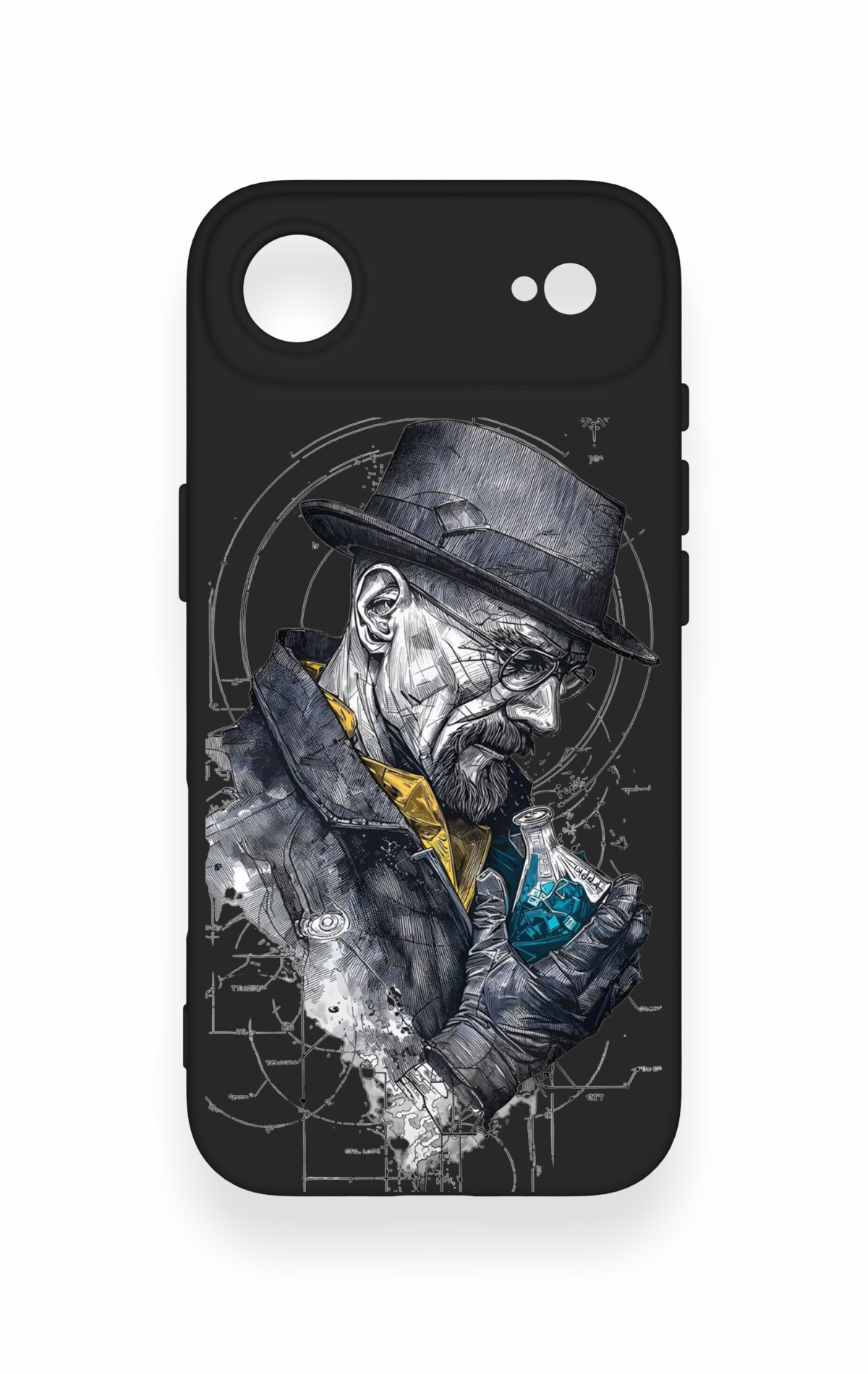 iPhone 17 Air Uyumlu Walter White Desenli Silikon Kılıf