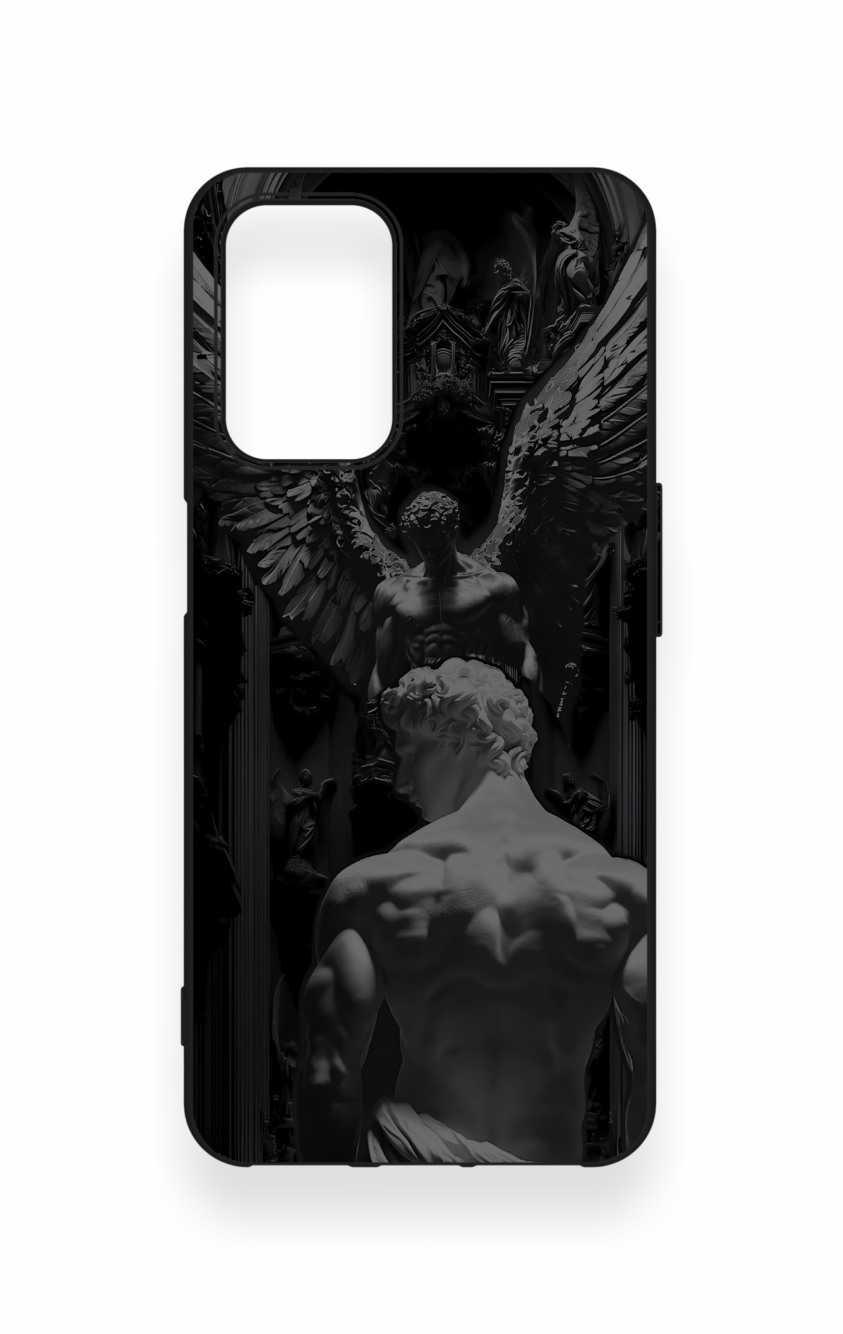 Oppo A54 Uyumlu Icarus Desenli Silikon Kılıf