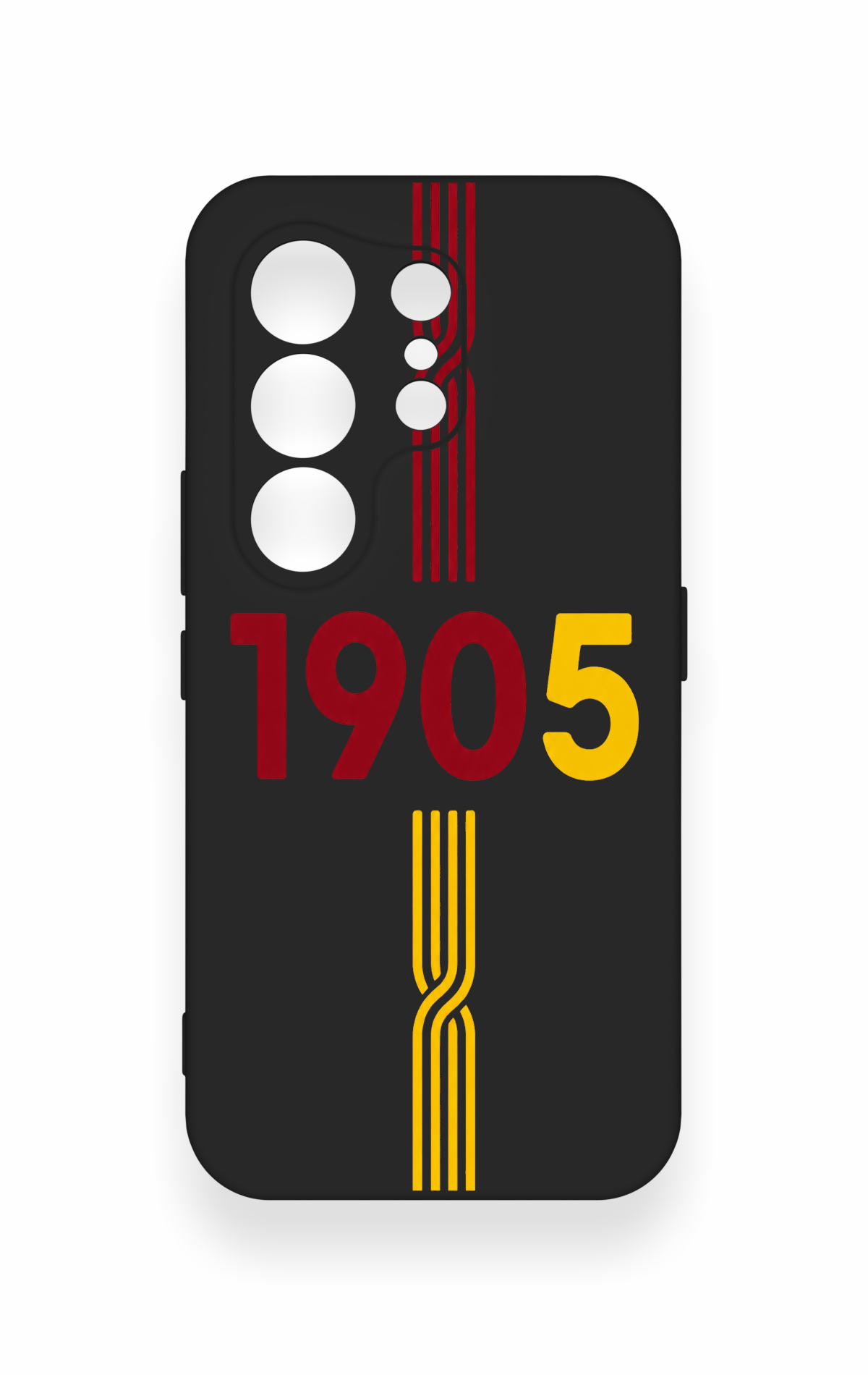 Tecno Camon 50 4G Uyumlu 1905 Kemer Desenli Silikon Kılıf