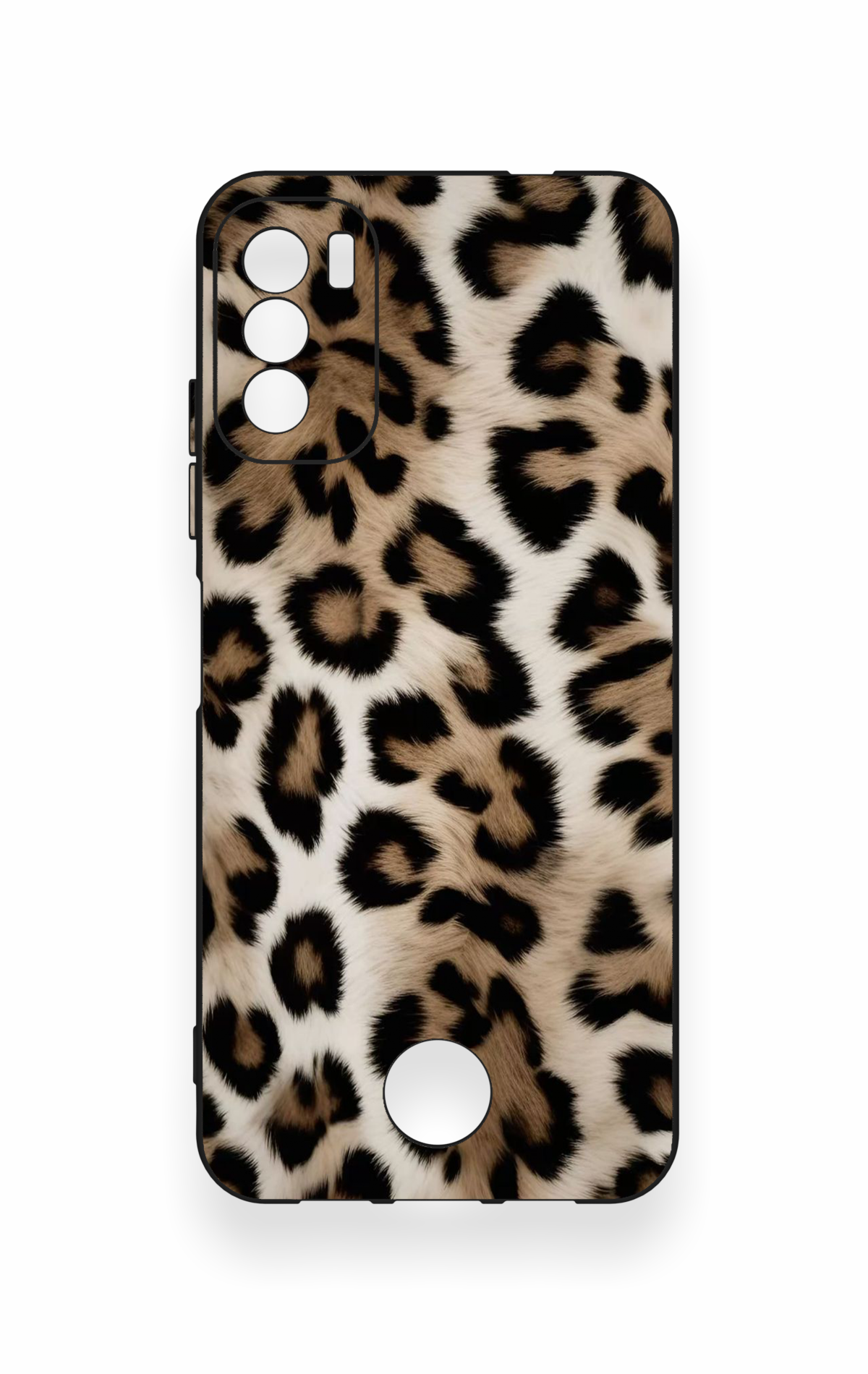 Reeder S19 Max Pro S Uyumlu Leopar Derisi Desenli Silikon Kılıf