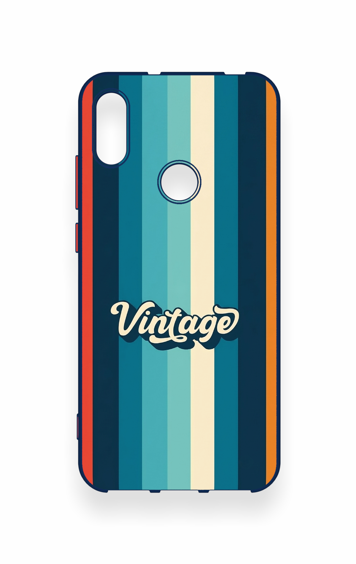 Huawei Y6 2019 Uyumlu Vintage Desenli Silikon Kılıf