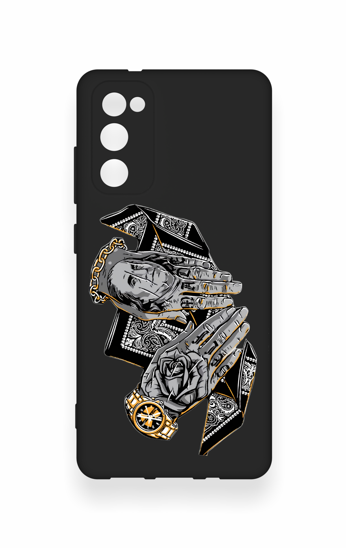 Samsung S20Fe Uyumlu Self Made Desenli Silikon Kılıf