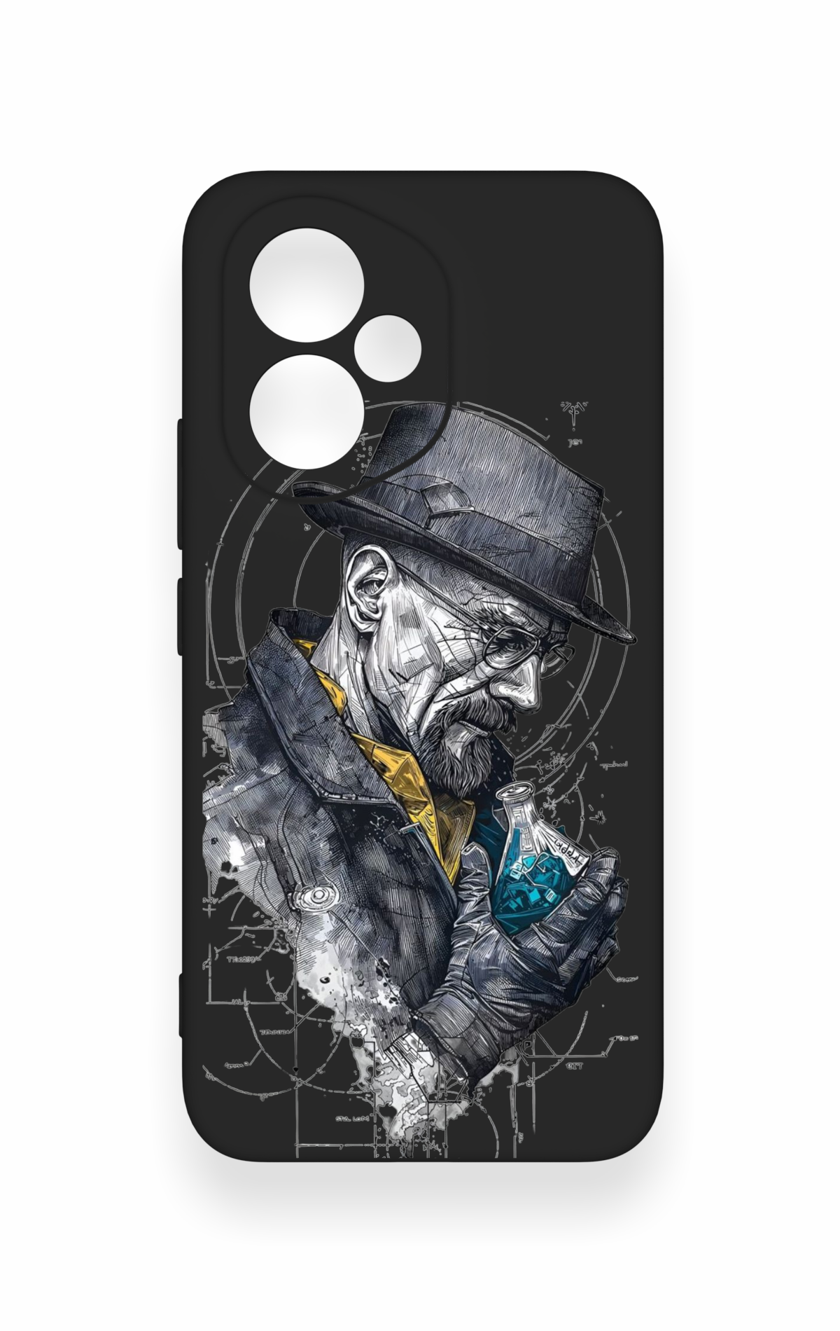 Honor 400 Uyumlu Walter White Desenli Silikon Kılıf