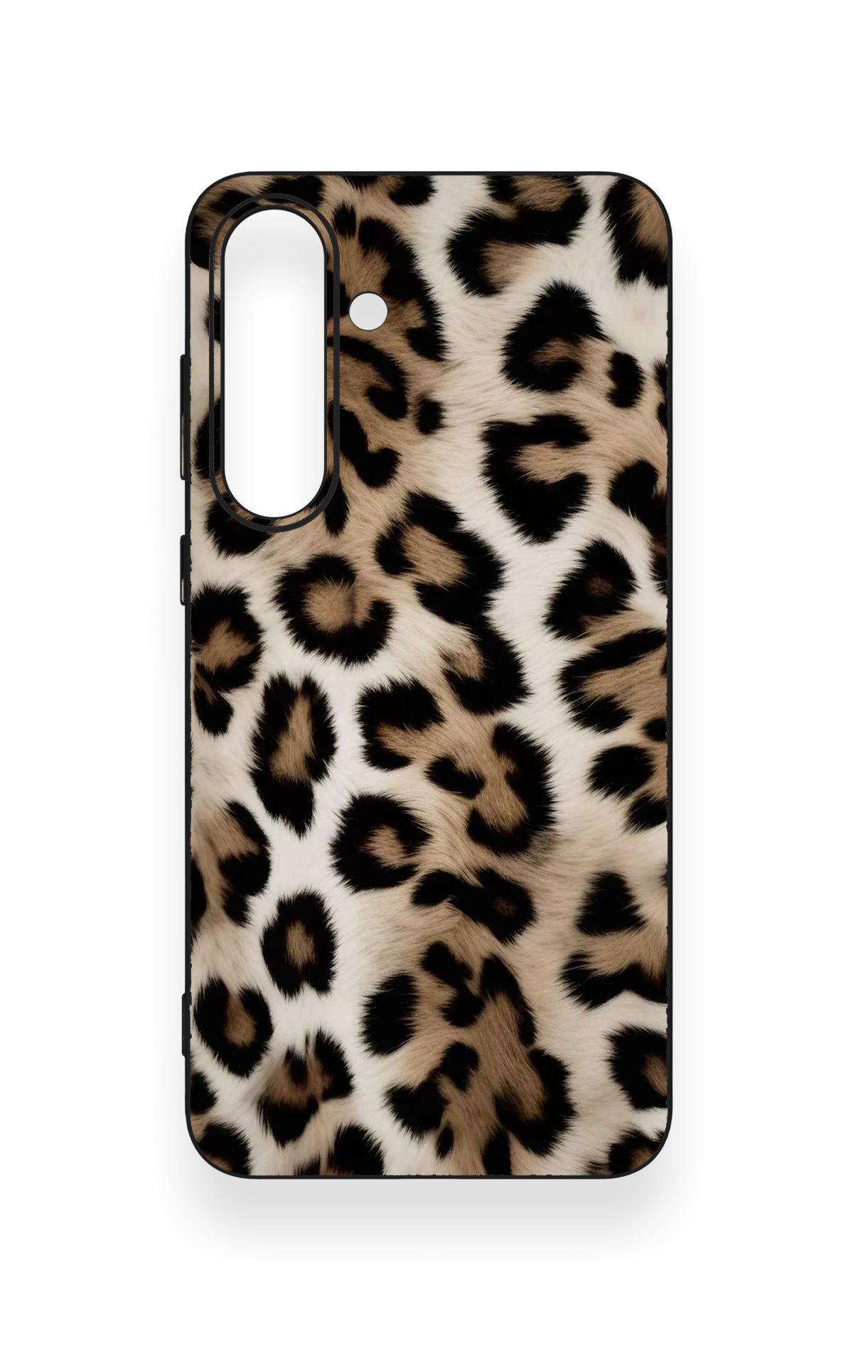 Samsung S25Fe Uyumlu Leopar Derisi Desenli Silikon Kılıf
