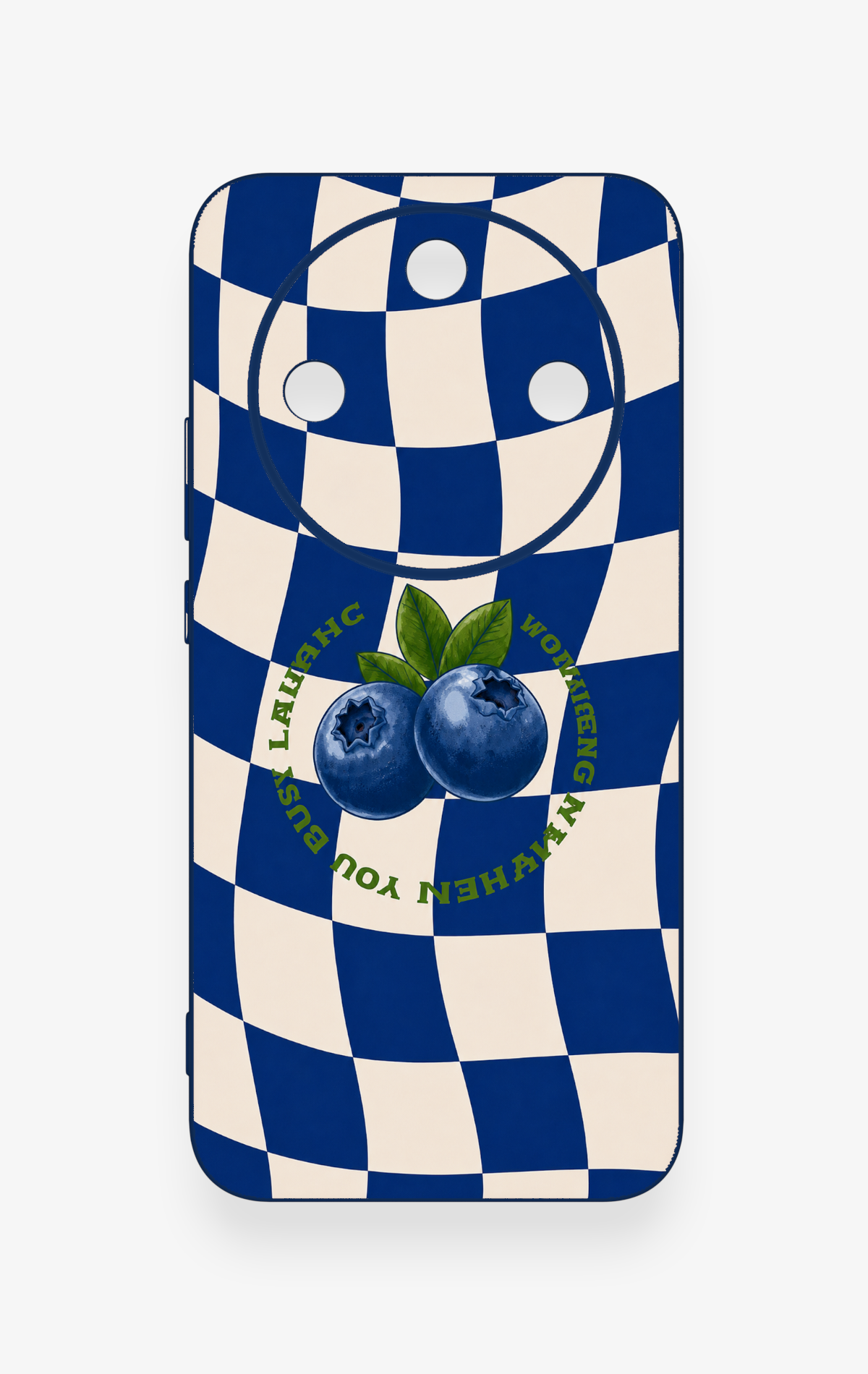 Honor Magic 8 Lite Uyumlu Yaban Mersini Desenli Silikon Kılıf
