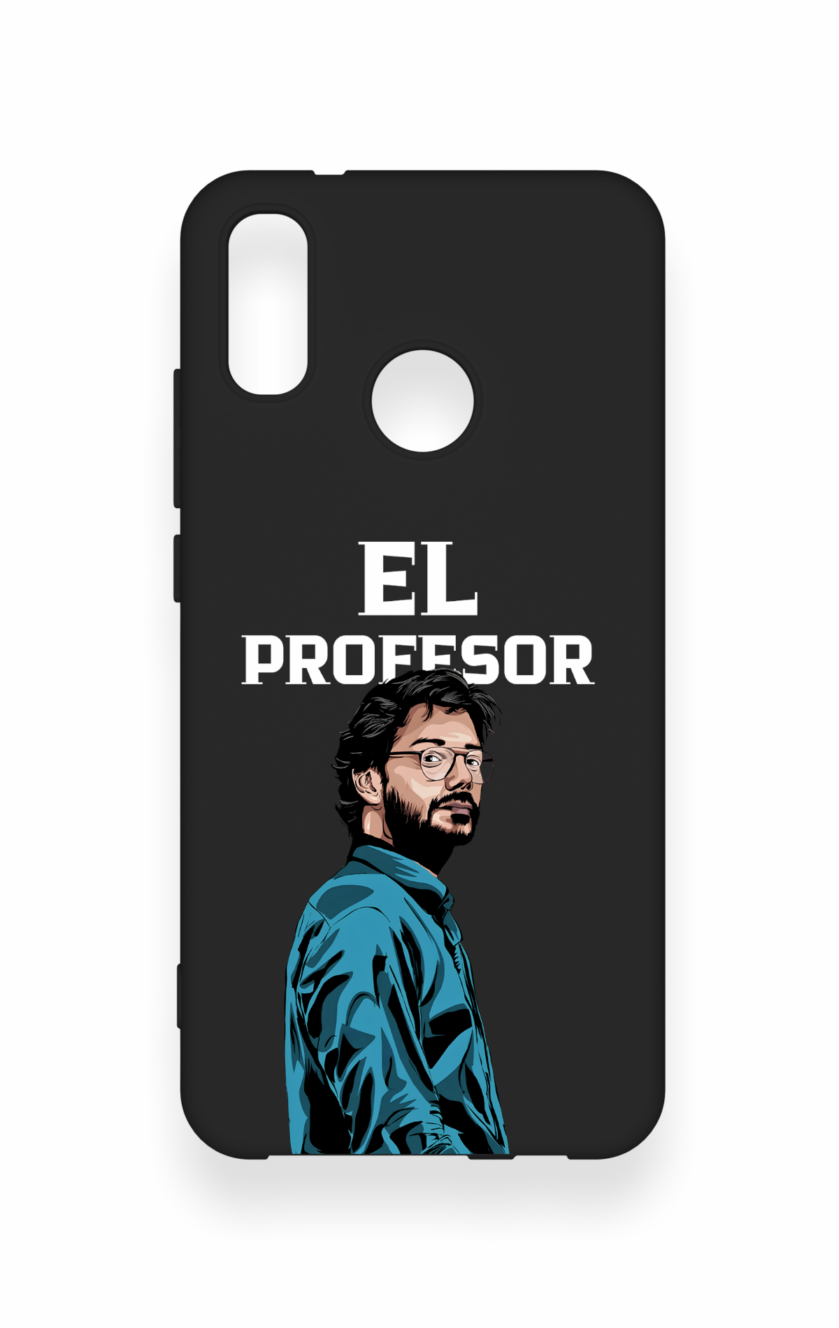 Huawei P20 Lite Uyumlu El Profesor Desenli Silikon Kılıf