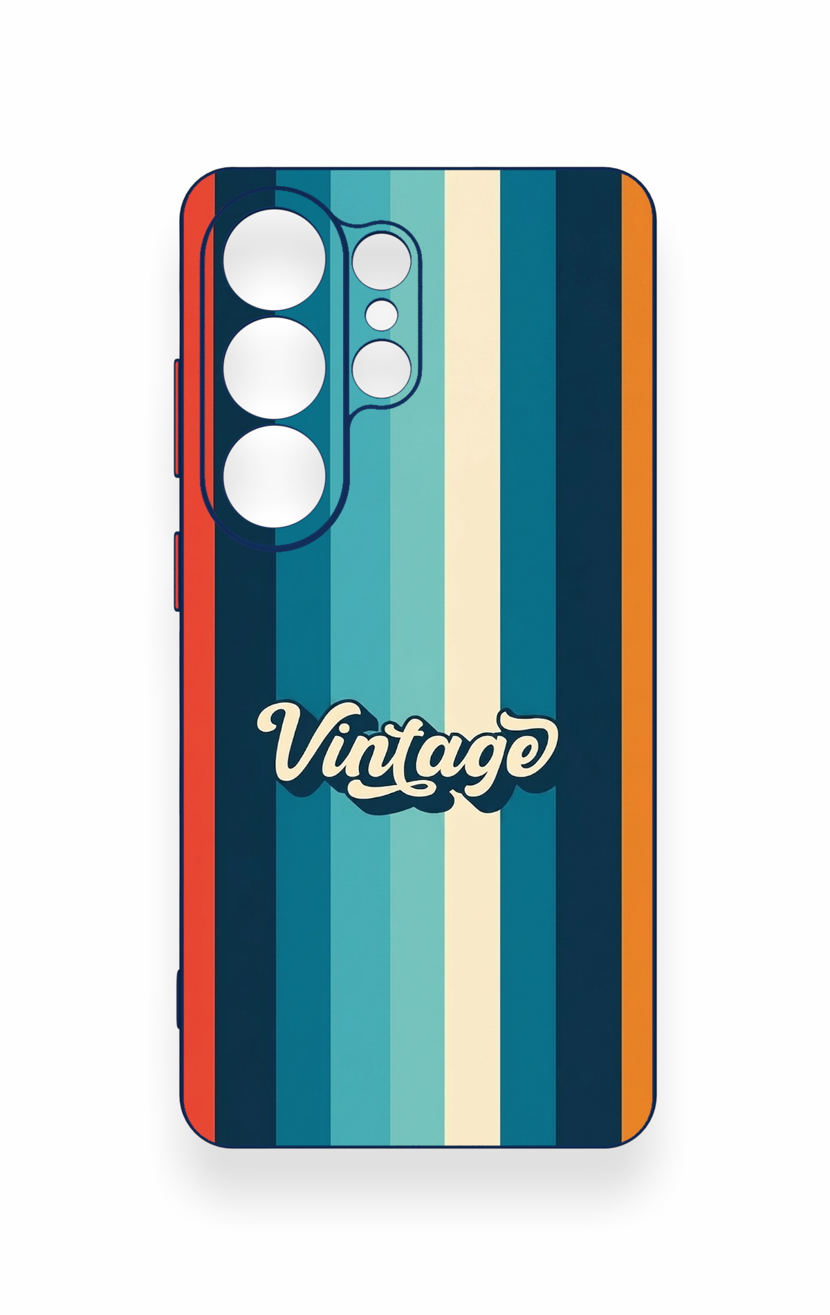 Samsung S26 Ultra Uyumlu Vintage Desenli Silikon Kılıf
